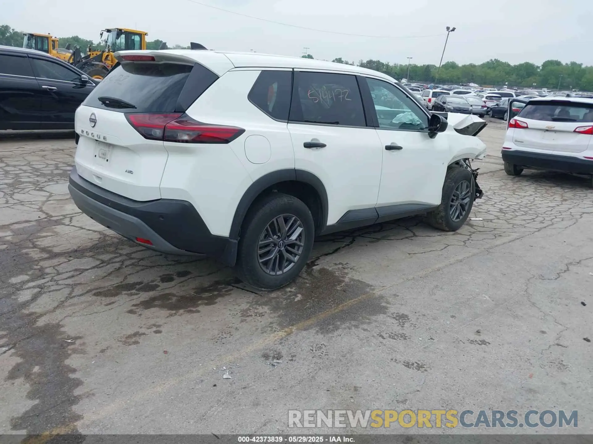 4 fotografías del automóvil dañado 5N1BT3AB0PC766283 NISSAN ROGUE 2023
