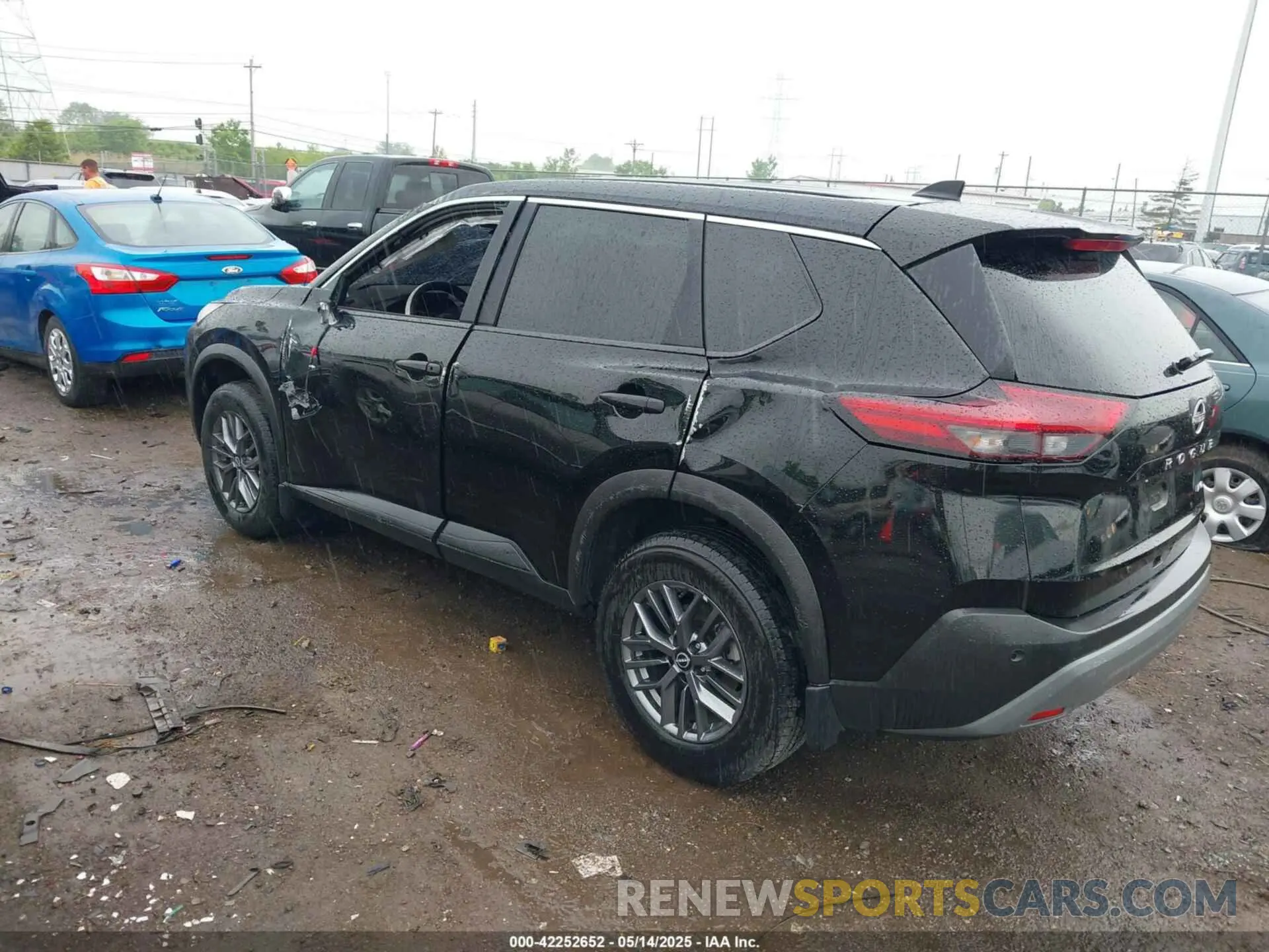 3 fotografías del automóvil dañado 5N1BT3AB0PC766591 NISSAN ROGUE 2023