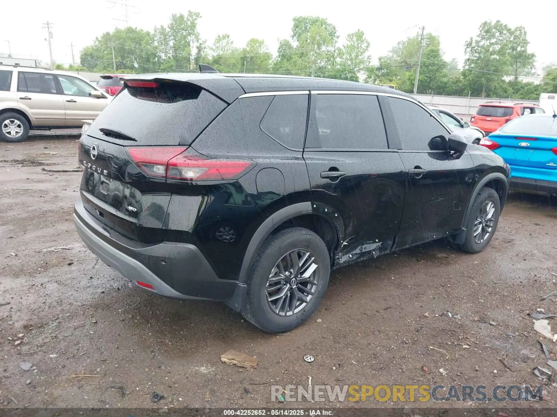 4 fotografías del automóvil dañado 5N1BT3AB0PC766591 NISSAN ROGUE 2023