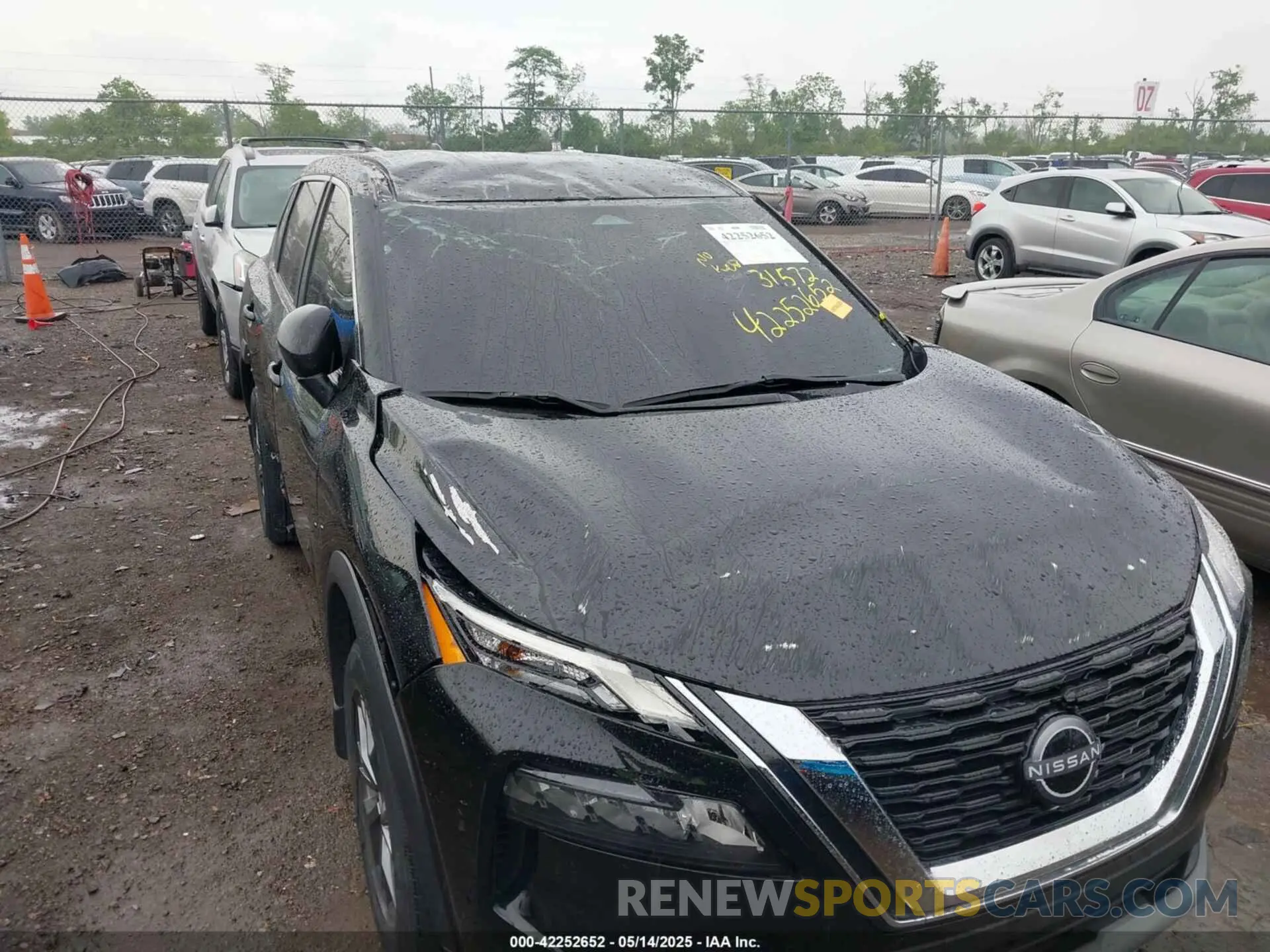 6 fotografías del automóvil dañado 5N1BT3AB0PC766591 NISSAN ROGUE 2023