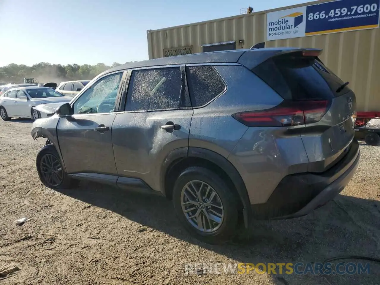 2 fotografías del automóvil dañado 5N1BT3AB0PC809617 NISSAN ROGUE 2023