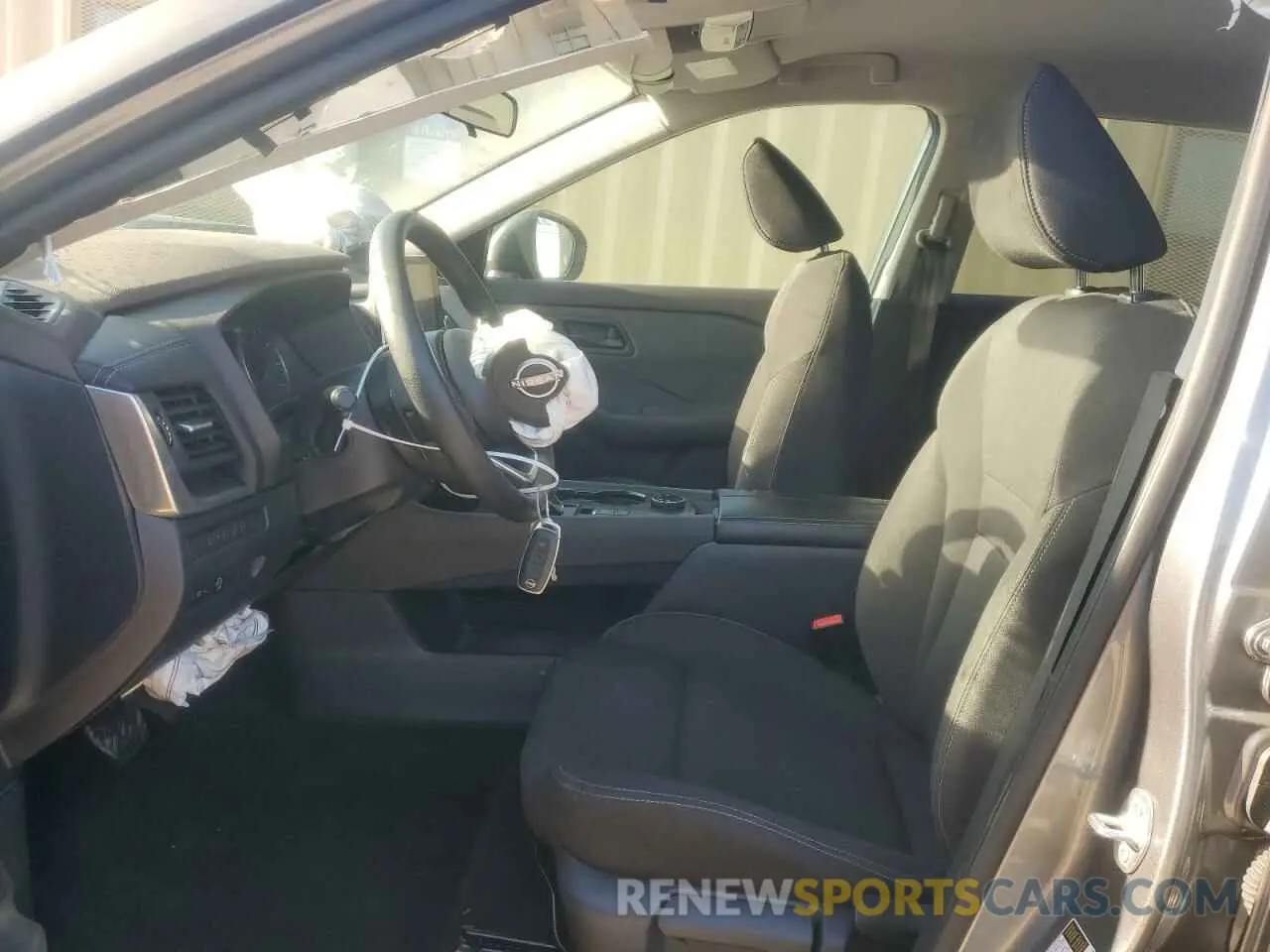 7 fotografías del automóvil dañado 5N1BT3AB0PC809617 NISSAN ROGUE 2023