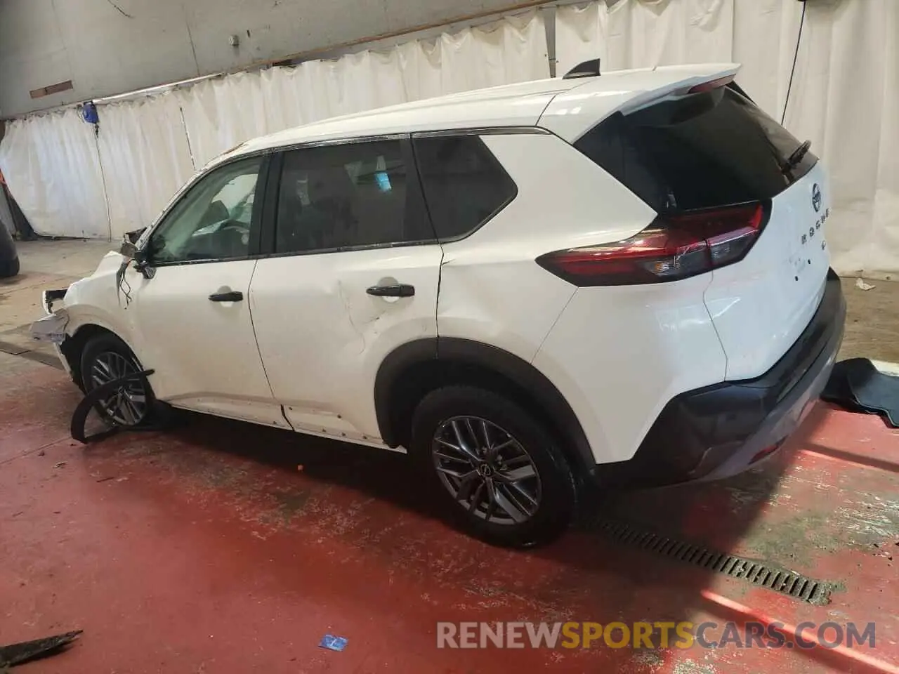 2 fotografías del automóvil dañado 5N1BT3AB0PC891042 NISSAN ROGUE 2023