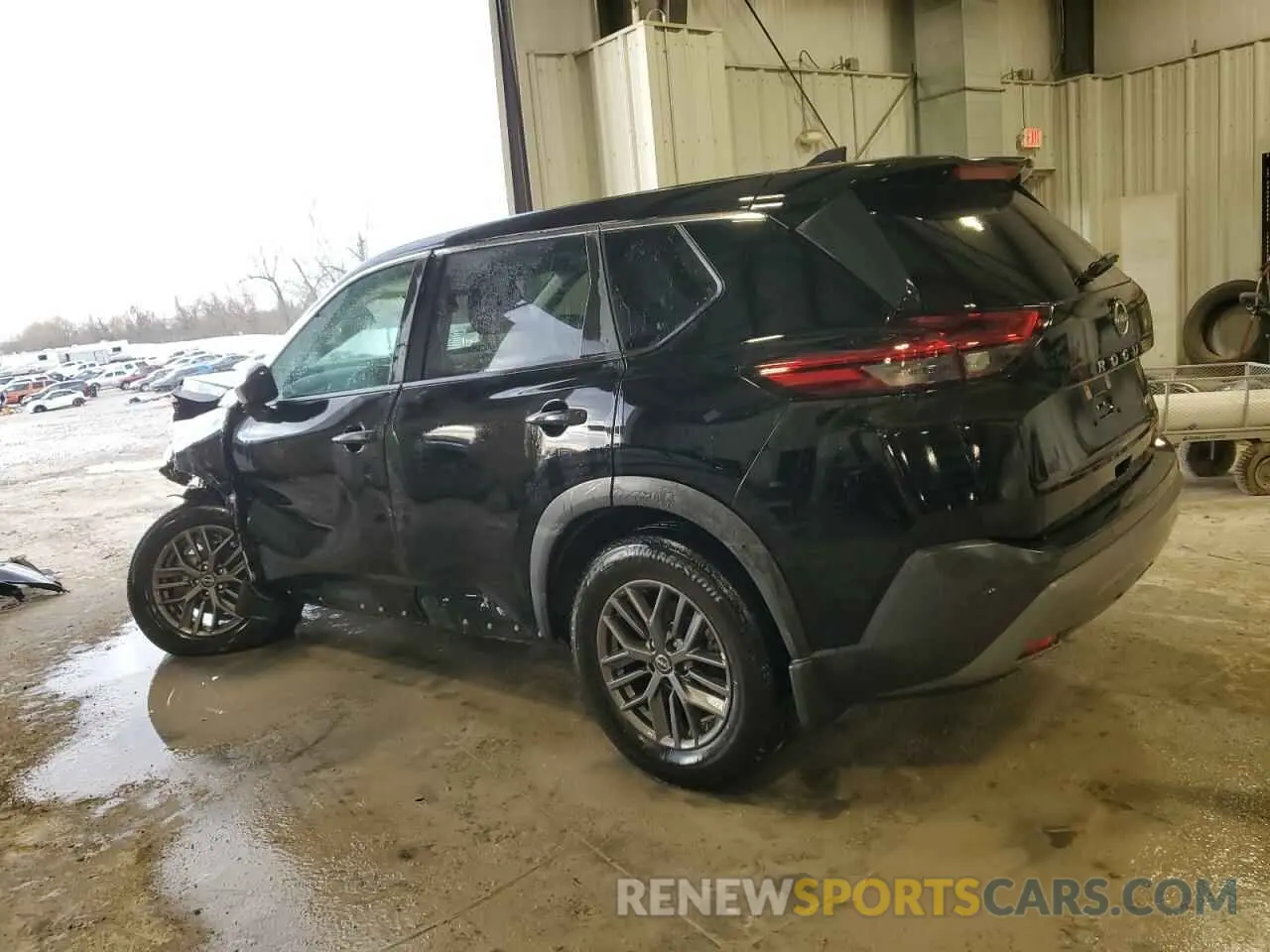 2 fotografías del automóvil dañado 5N1BT3AB1PC748956 NISSAN ROGUE 2023
