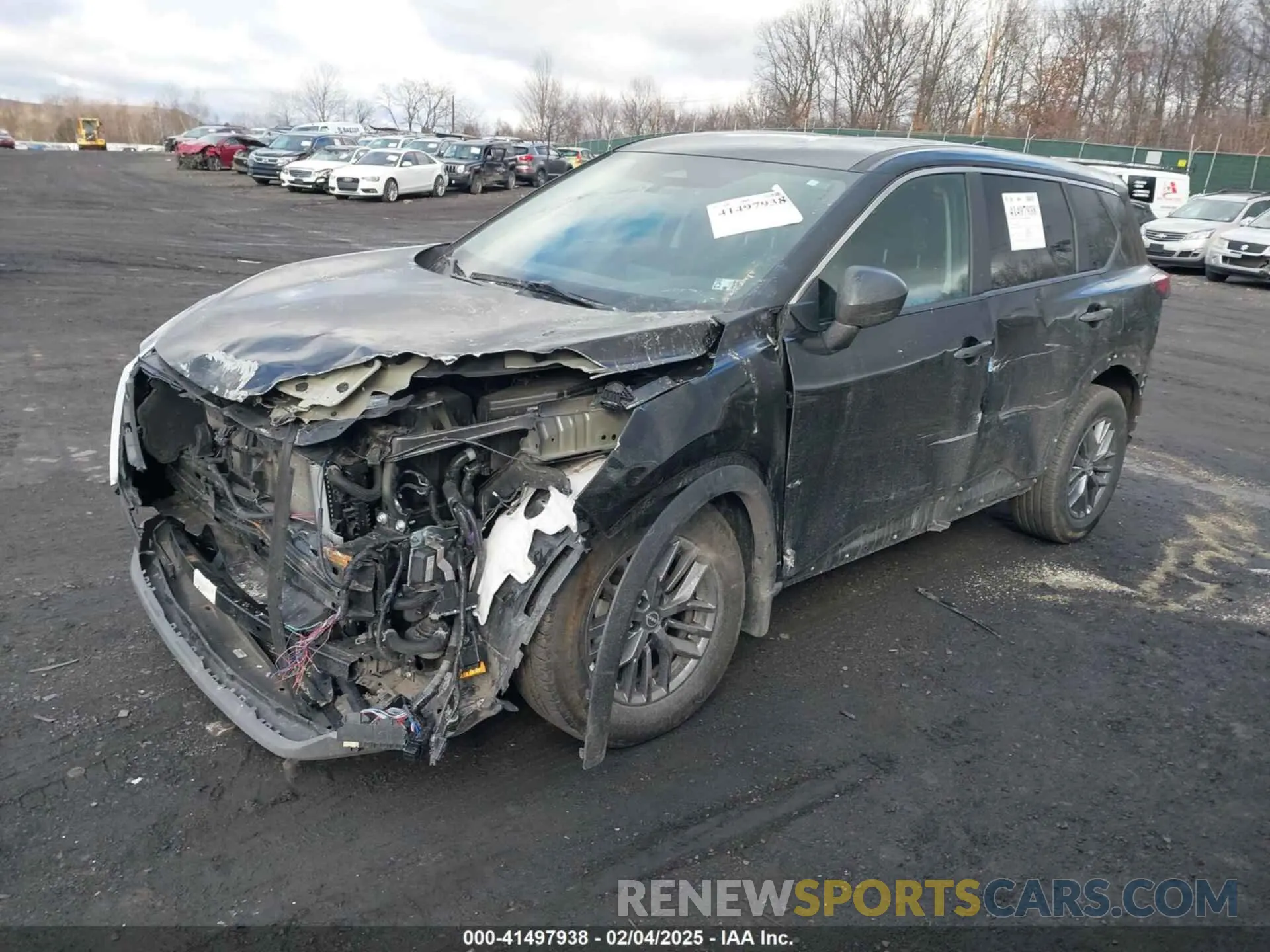 2 fotografías del automóvil dañado 5N1BT3AB1PC922315 NISSAN ROGUE 2023