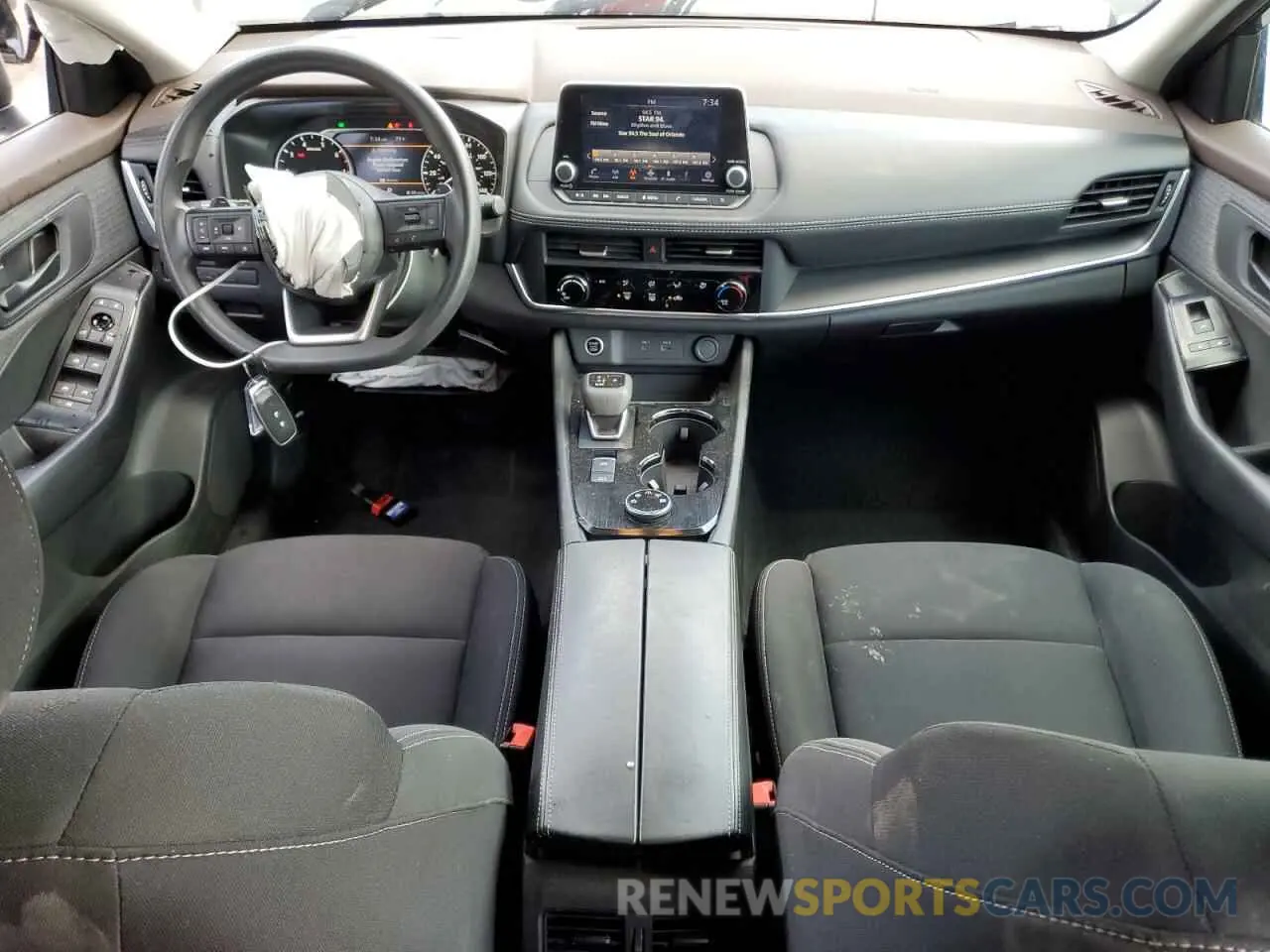 8 fotografías del automóvil dañado 5N1BT3AB2PC798507 NISSAN ROGUE 2023