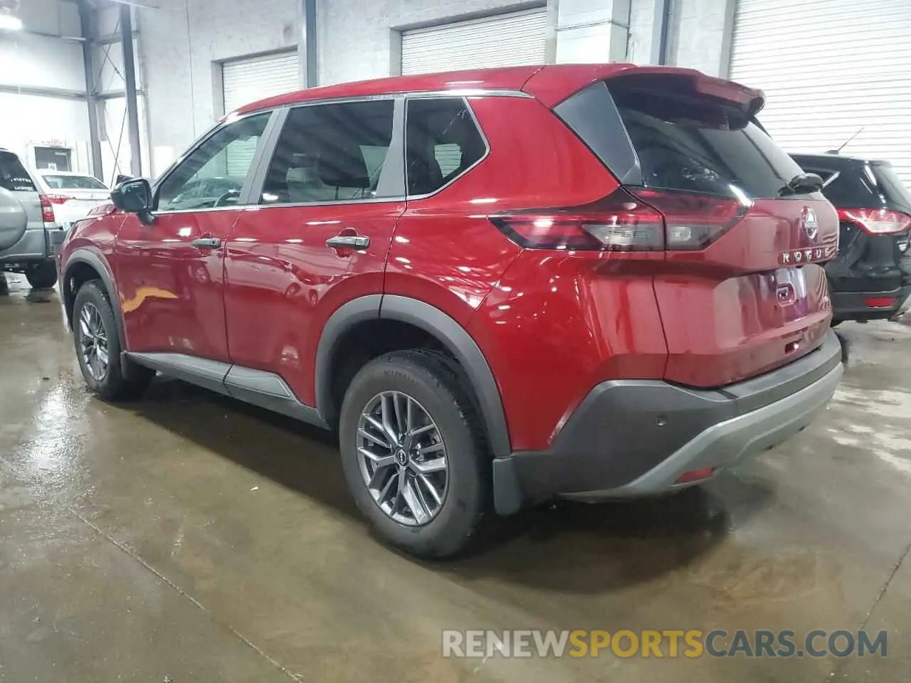 2 fotografías del automóvil dañado 5N1BT3AB2PC818125 NISSAN ROGUE 2023