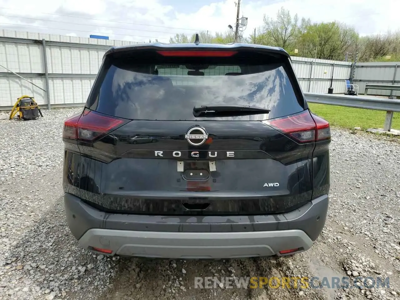 6 fotografías del automóvil dañado 5N1BT3AB2PC874825 NISSAN ROGUE 2023