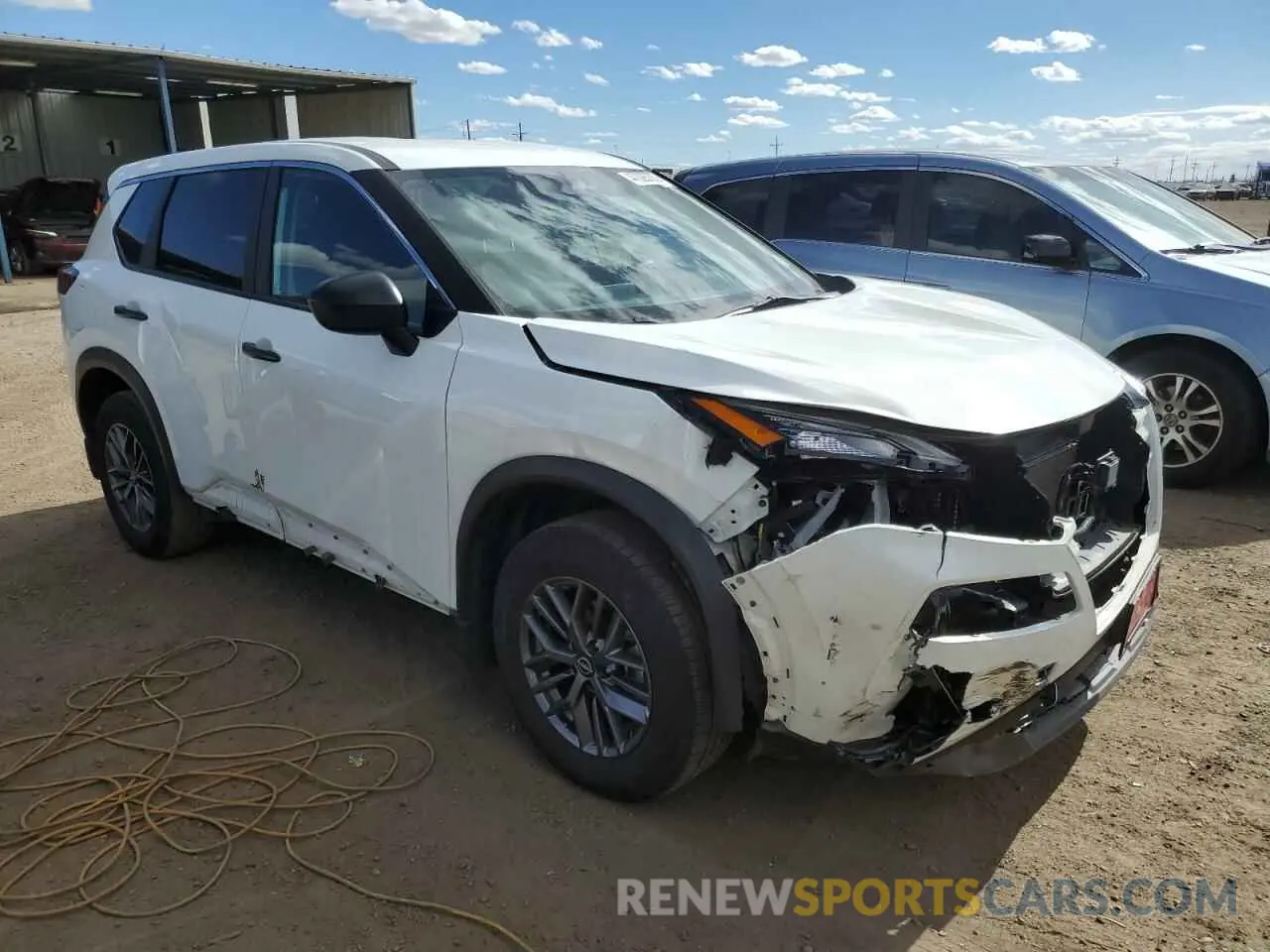 4 fotografías del automóvil dañado 5N1BT3AB3PC736971 NISSAN ROGUE 2023