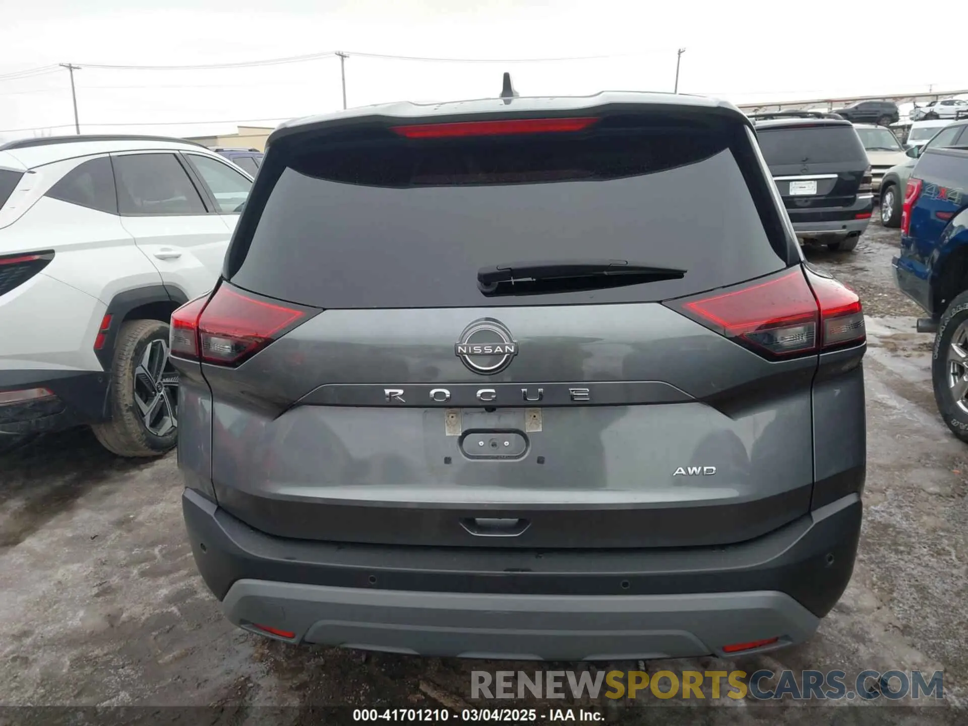 16 fotografías del automóvil dañado 5N1BT3AB3PC778993 NISSAN ROGUE 2023