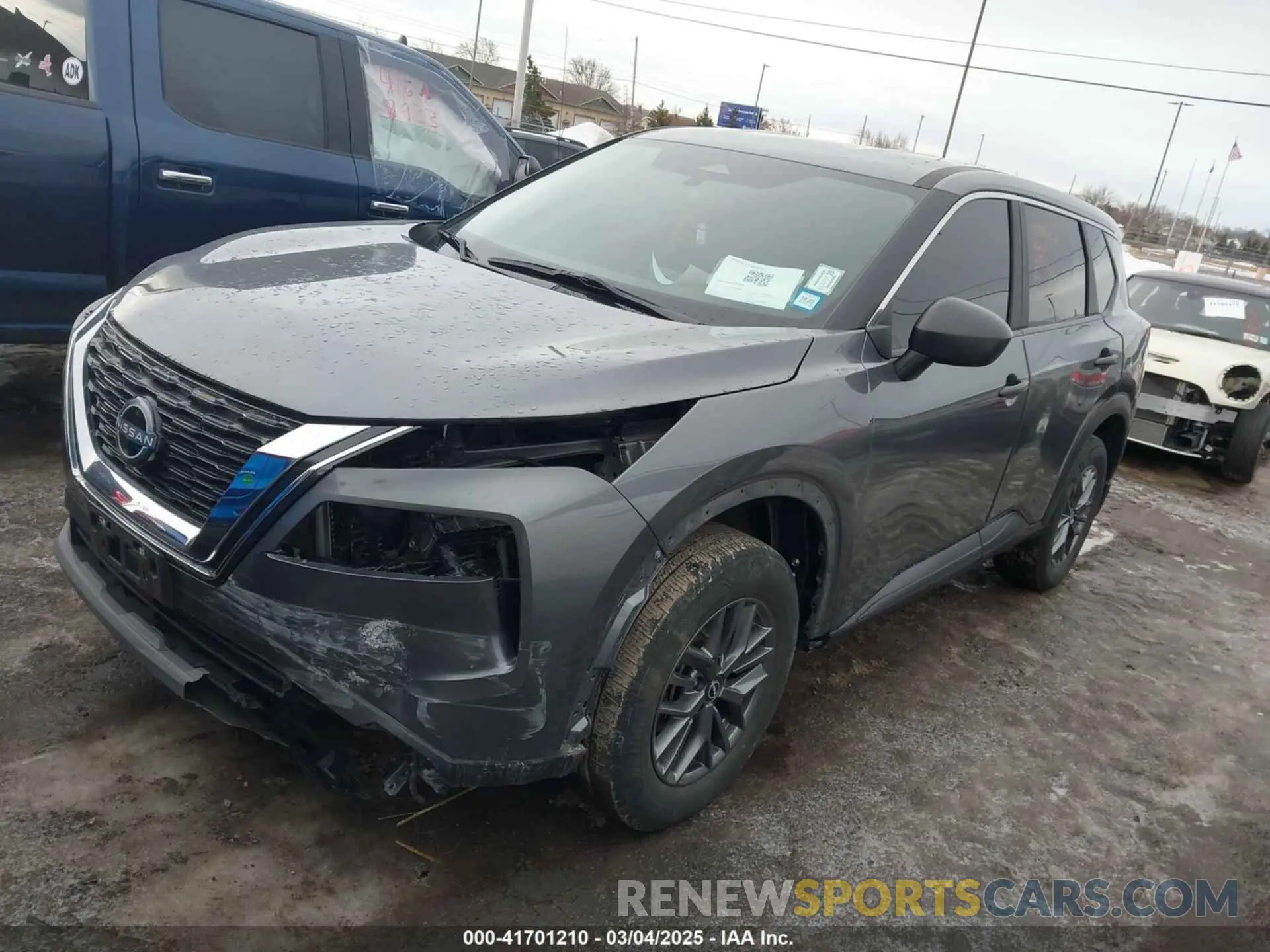2 fotografías del automóvil dañado 5N1BT3AB3PC778993 NISSAN ROGUE 2023