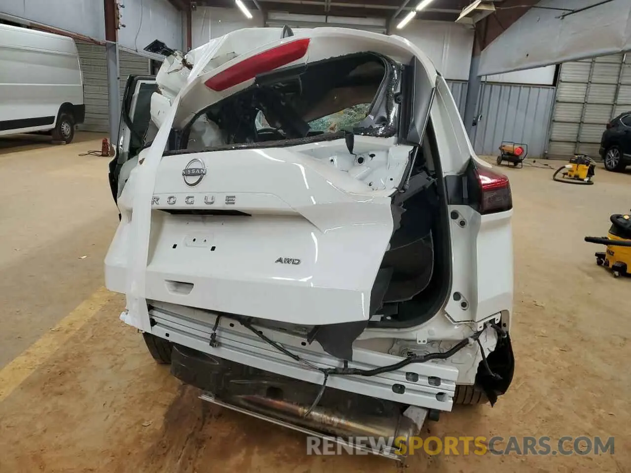 6 fotografías del automóvil dañado 5N1BT3AB3PC888782 NISSAN ROGUE 2023