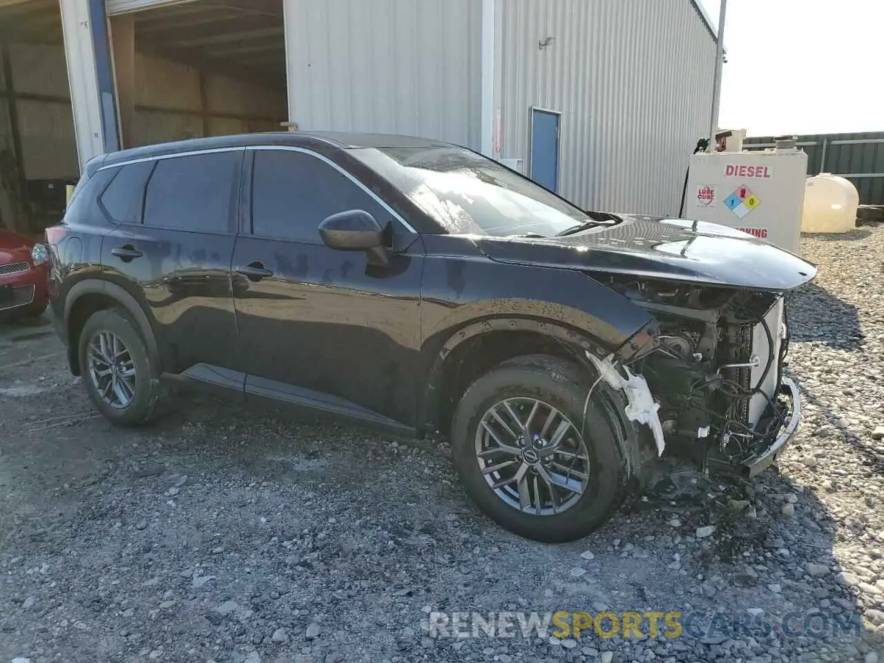 4 fotografías del automóvil dañado 5N1BT3AB4PC882750 NISSAN ROGUE 2023