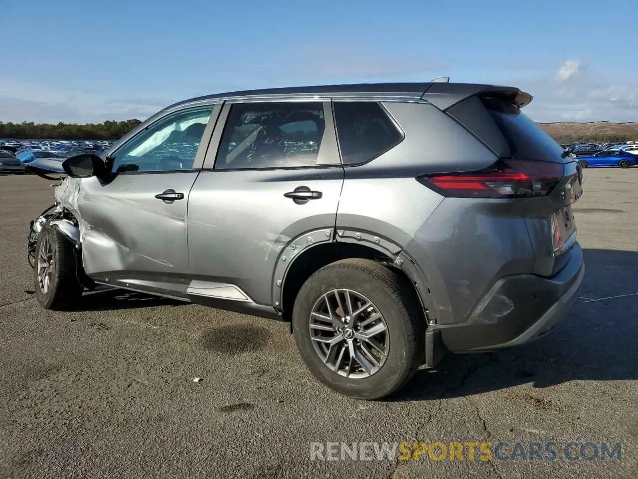 2 fotografías del automóvil dañado 5N1BT3AB4PC920767 NISSAN ROGUE 2023
