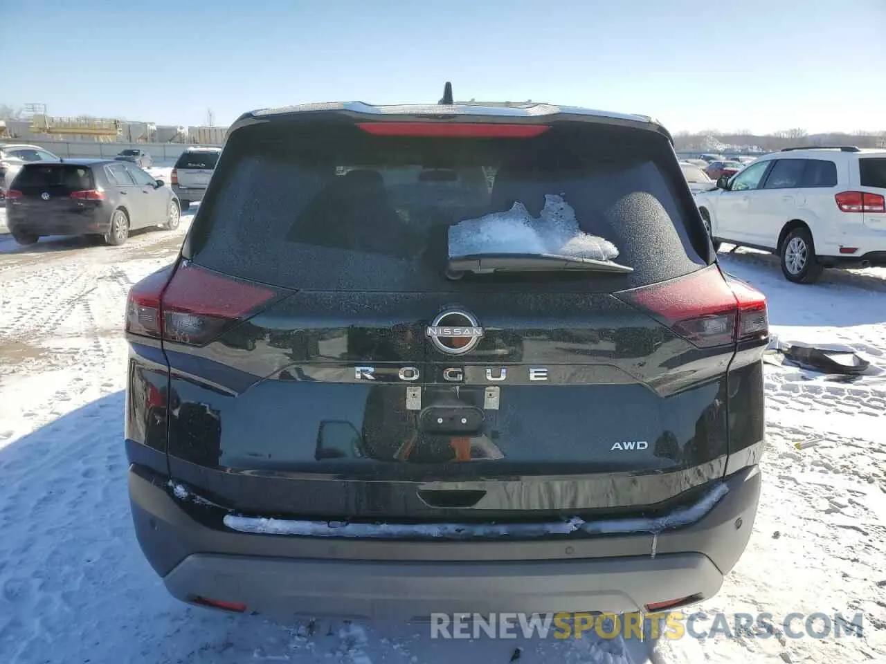 6 fotografías del automóvil dañado 5N1BT3AB5PC814795 NISSAN ROGUE 2023