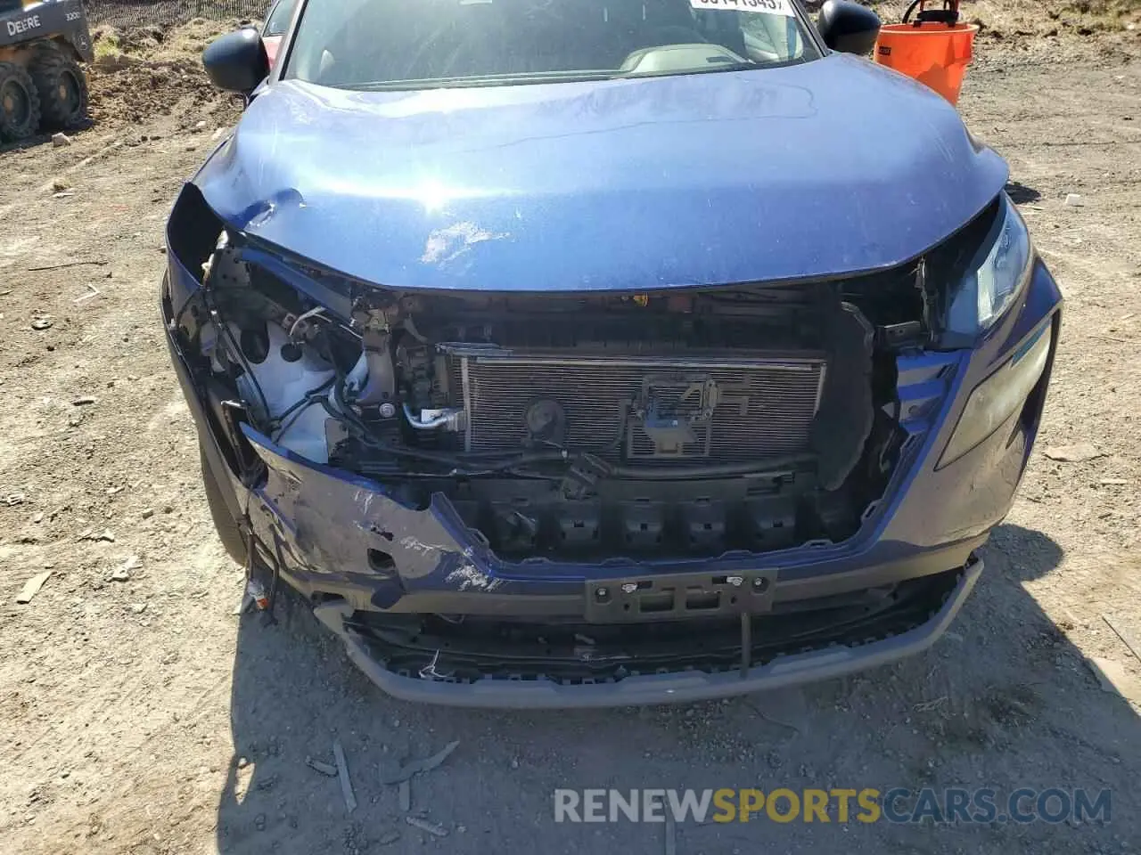 9 fotografías del automóvil dañado 5N1BT3AB6PC766143 NISSAN ROGUE 2023