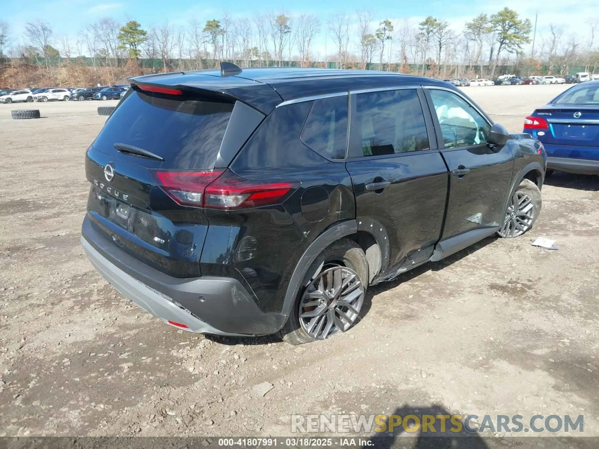 4 fotografías del automóvil dañado 5N1BT3AB6PC852133 NISSAN ROGUE 2023