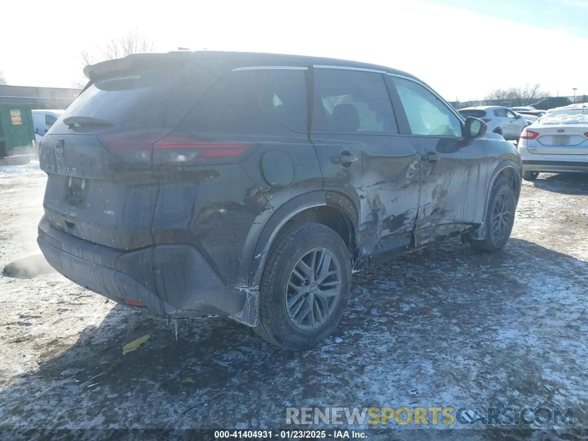 4 fotografías del automóvil dañado 5N1BT3AB6PC875413 NISSAN ROGUE 2023