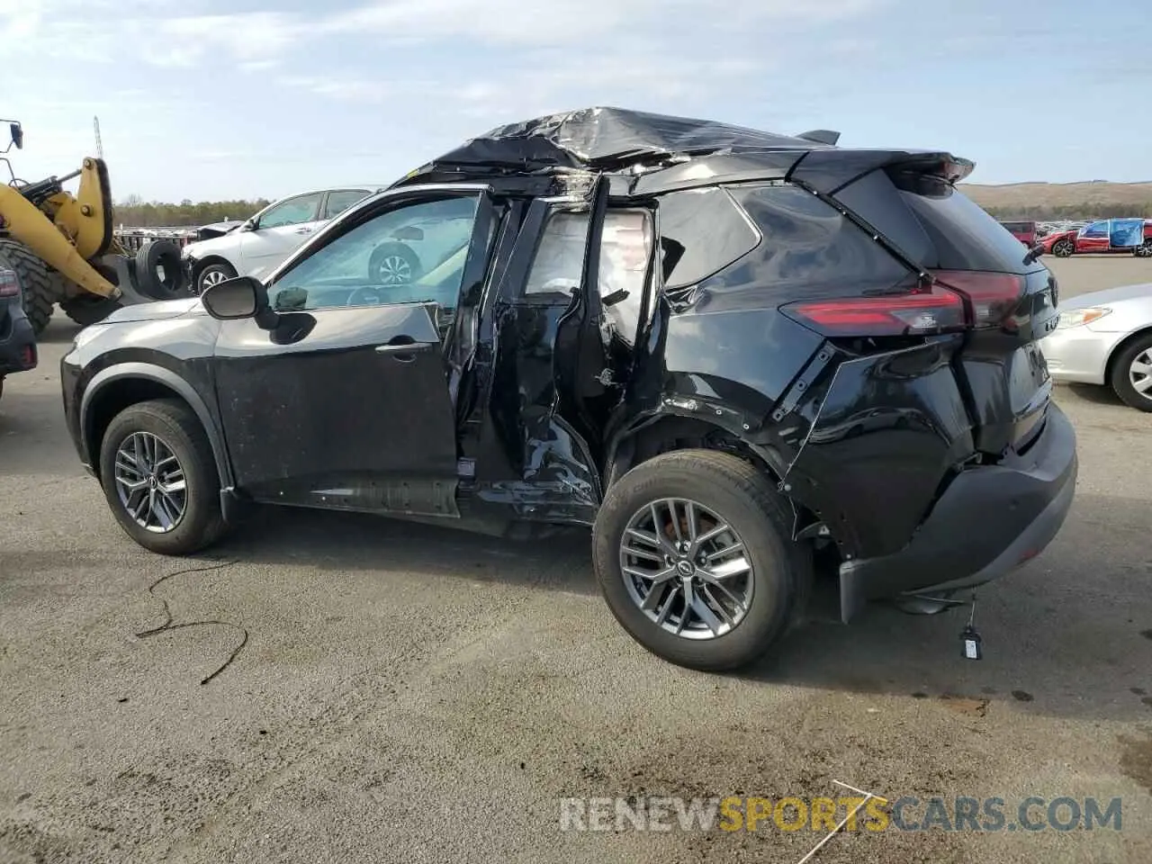 2 fotografías del automóvil dañado 5N1BT3AB6PC880644 NISSAN ROGUE 2023