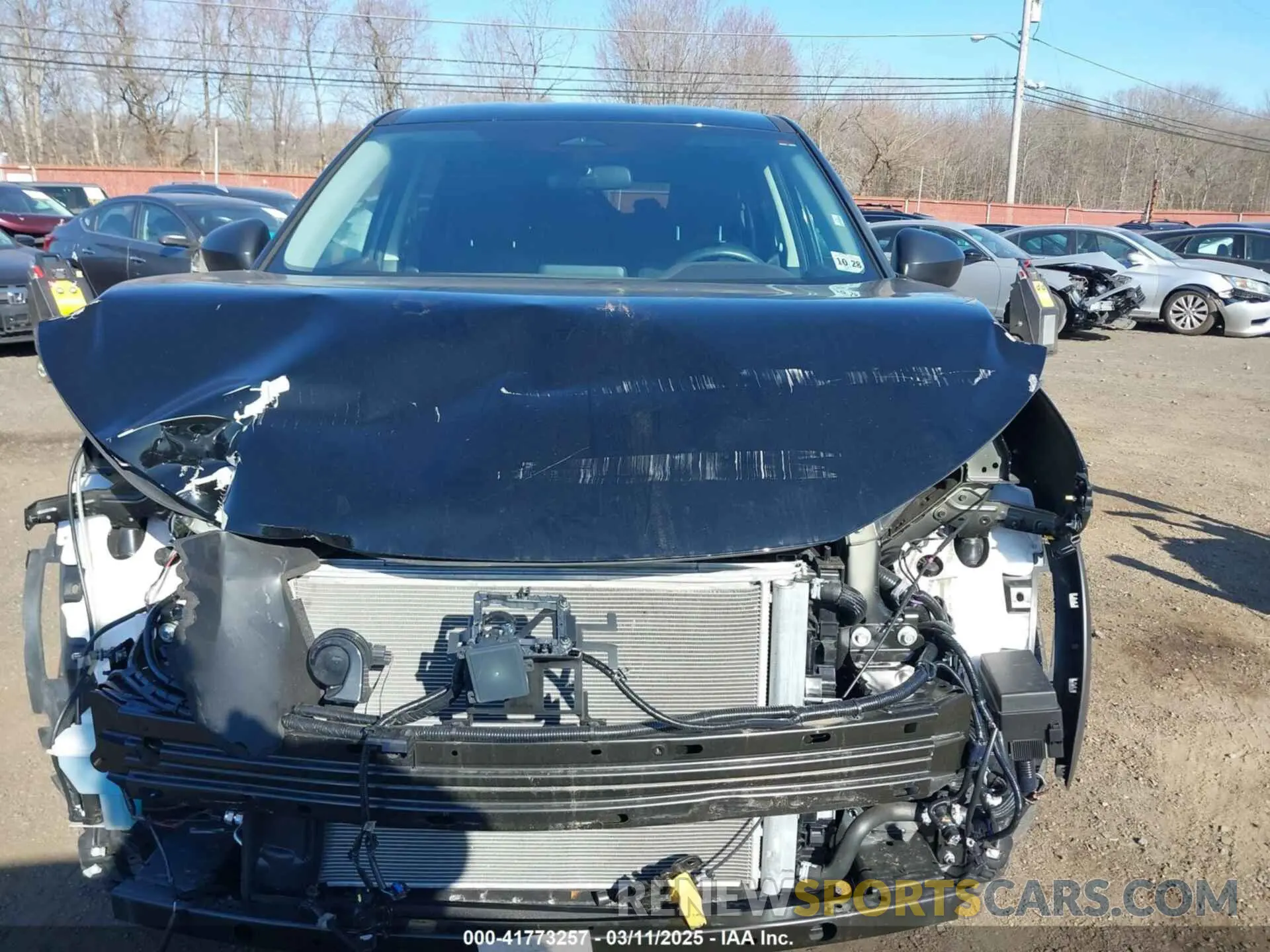 12 fotografías del automóvil dañado 5N1BT3AB6PC882474 NISSAN ROGUE 2023