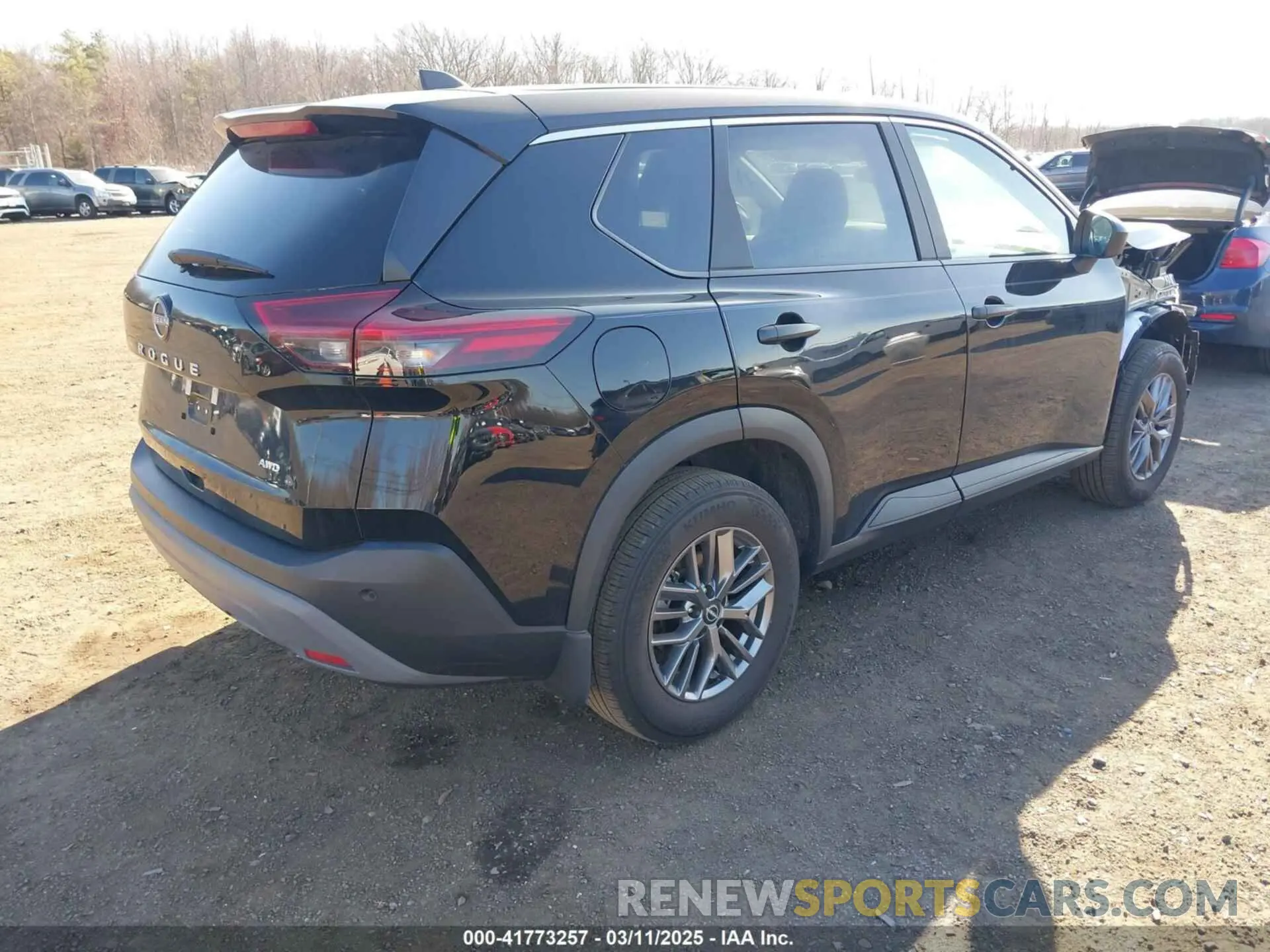 4 fotografías del automóvil dañado 5N1BT3AB6PC882474 NISSAN ROGUE 2023