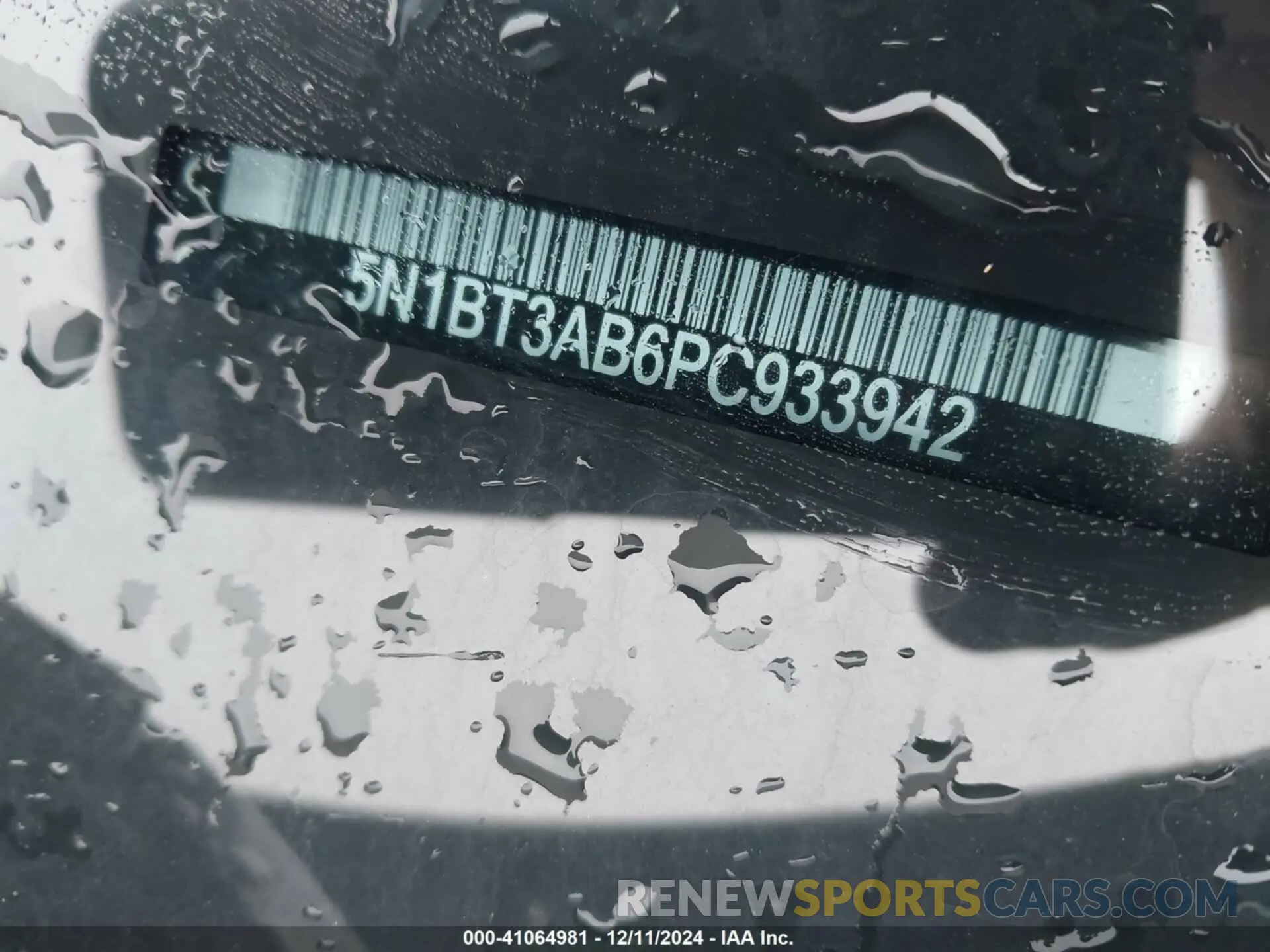 16 fotografías del automóvil dañado 5N1BT3AB6PC933942 NISSAN ROGUE 2023
