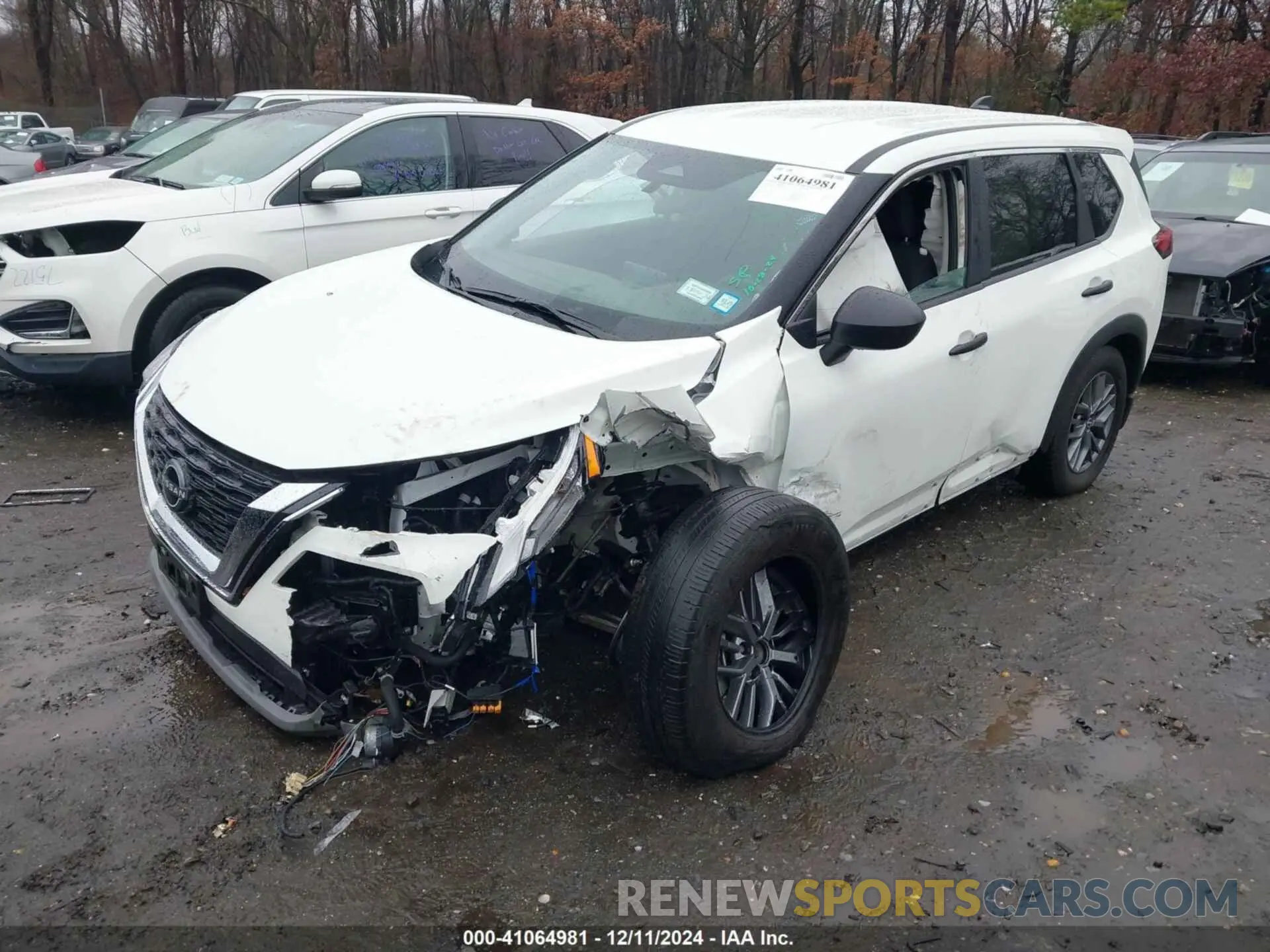 2 fotografías del automóvil dañado 5N1BT3AB6PC933942 NISSAN ROGUE 2023