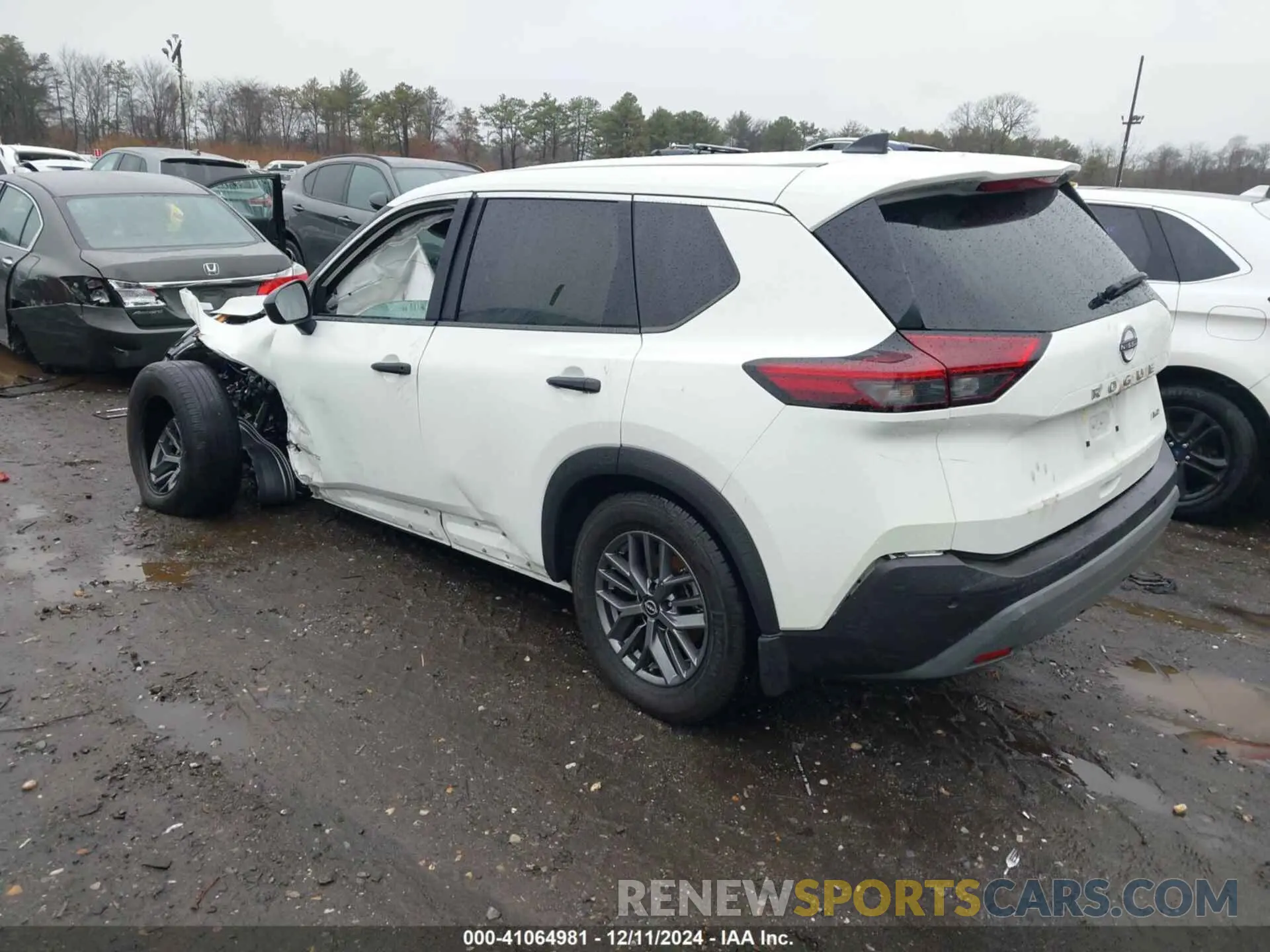 3 fotografías del automóvil dañado 5N1BT3AB6PC933942 NISSAN ROGUE 2023