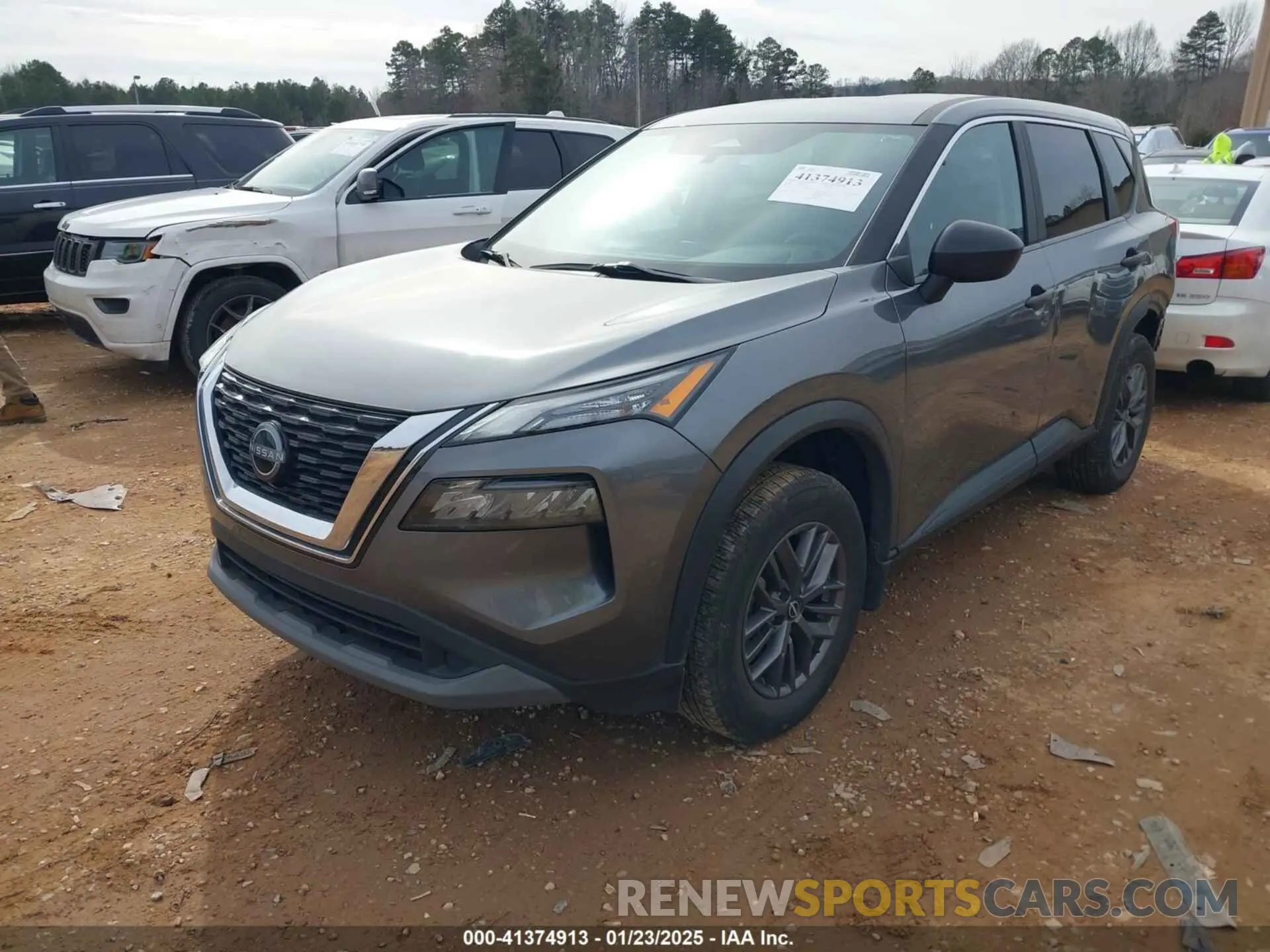 2 fotografías del automóvil dañado 5N1BT3AB7PC753045 NISSAN ROGUE 2023