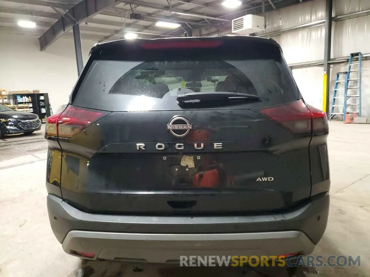 6 fotografías del automóvil dañado 5N1BT3AB7PC853016 NISSAN ROGUE 2023
