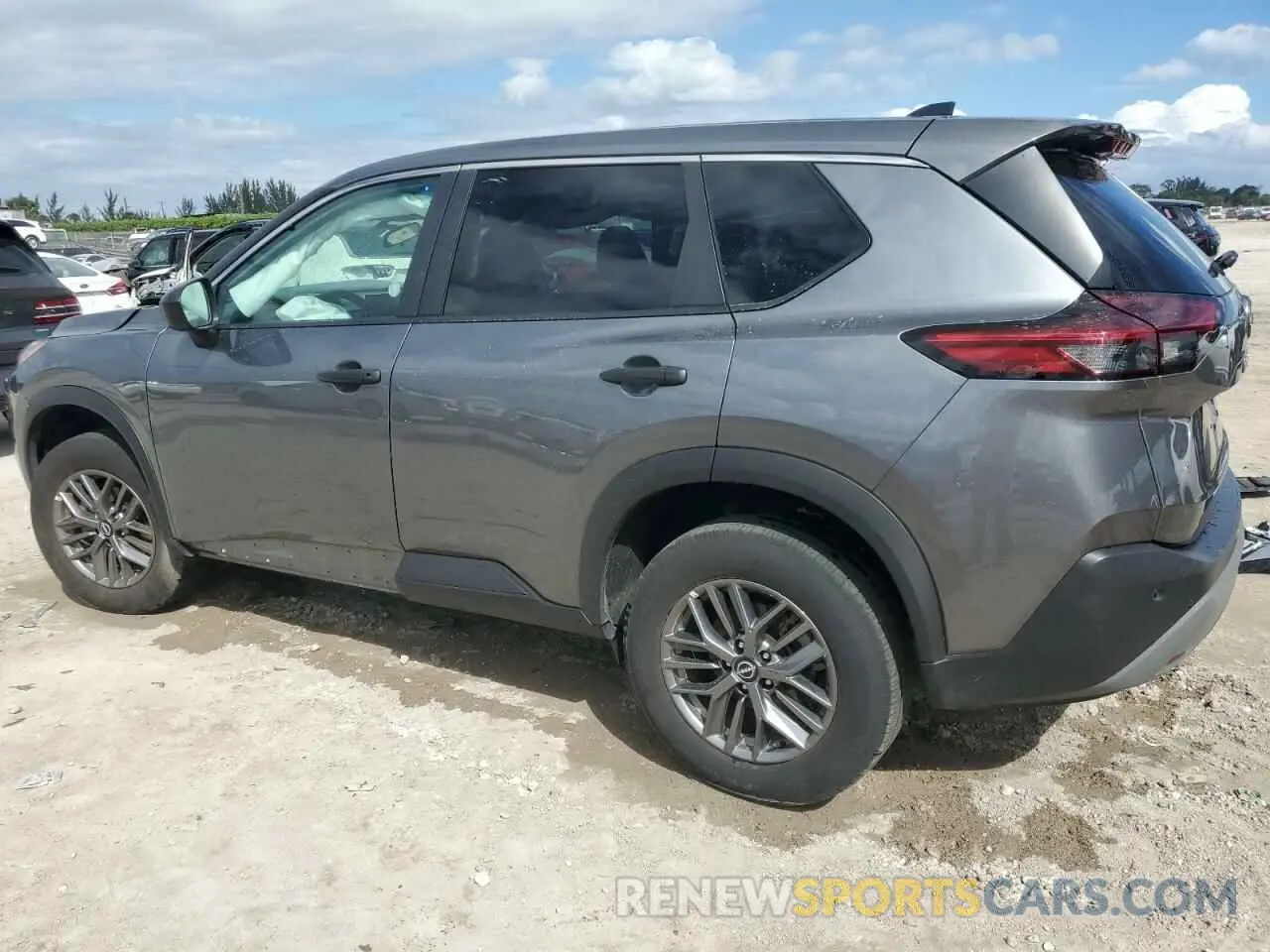 2 fotografías del automóvil dañado 5N1BT3AB7PC893905 NISSAN ROGUE 2023