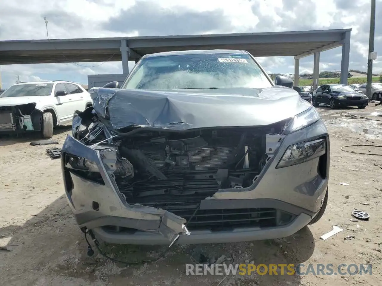 5 fotografías del automóvil dañado 5N1BT3AB7PC893905 NISSAN ROGUE 2023