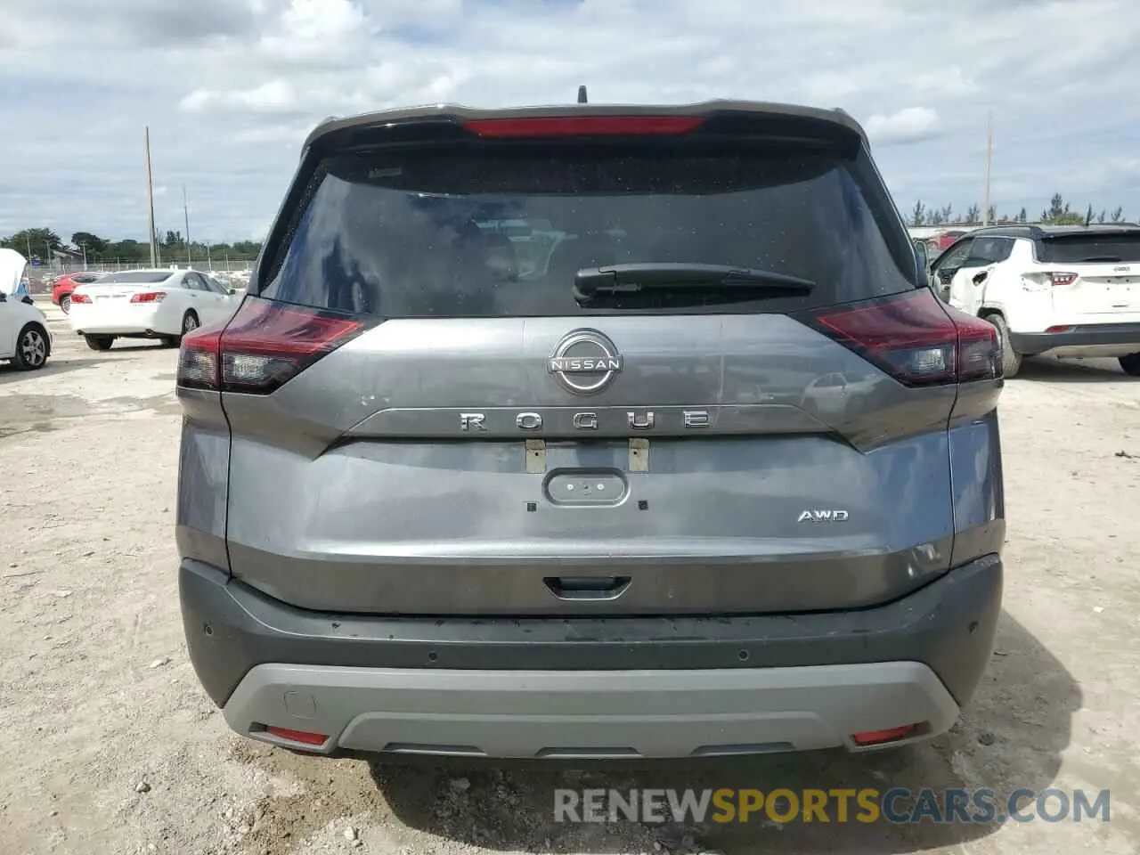6 fotografías del automóvil dañado 5N1BT3AB7PC893905 NISSAN ROGUE 2023