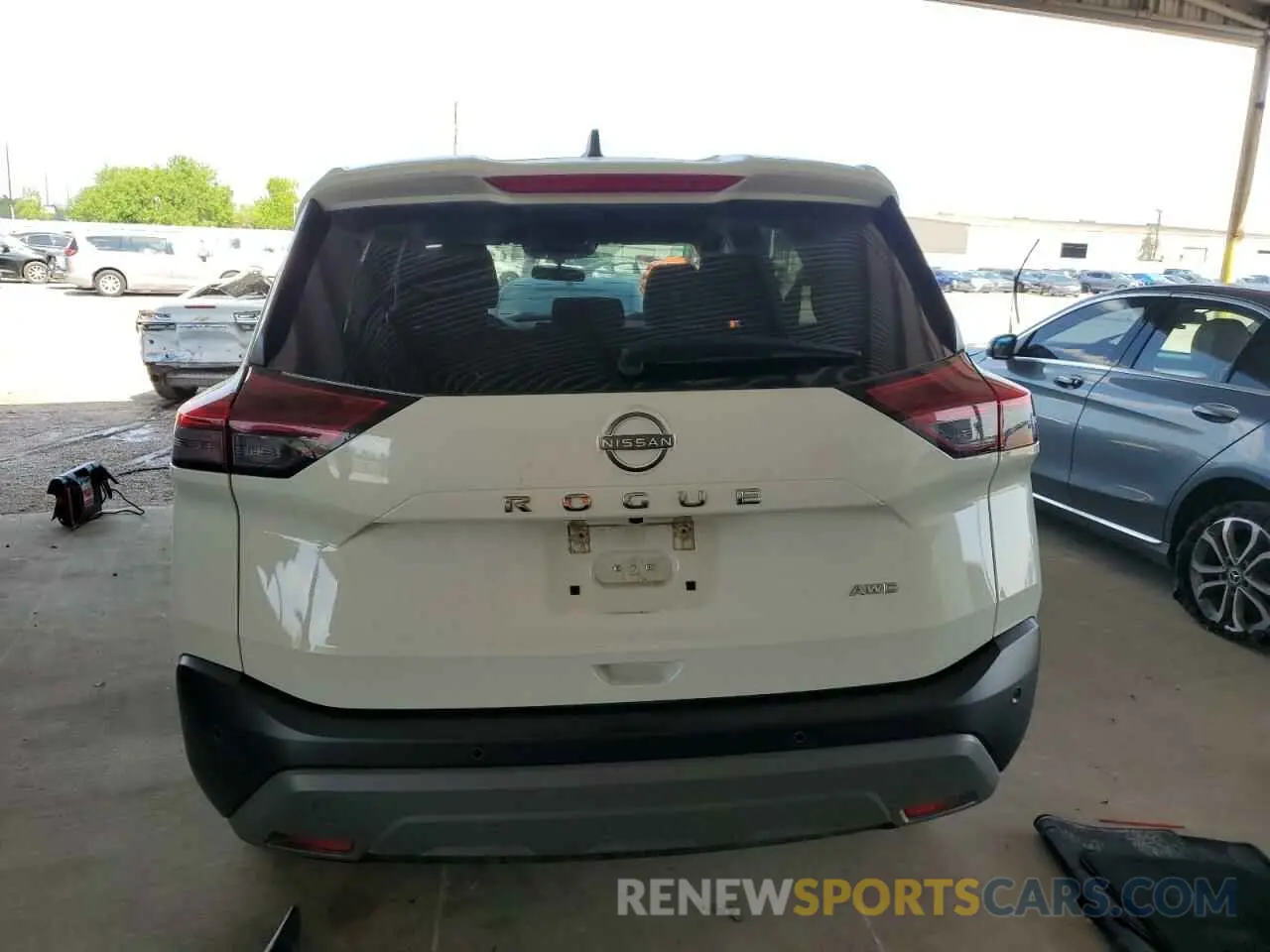 6 fotografías del automóvil dañado 5N1BT3AB8PC858712 NISSAN ROGUE 2023