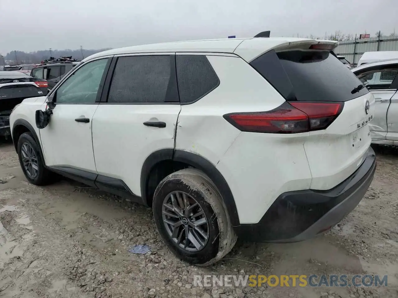 2 fotografías del automóvil dañado 5N1BT3AB9PC867189 NISSAN ROGUE 2023