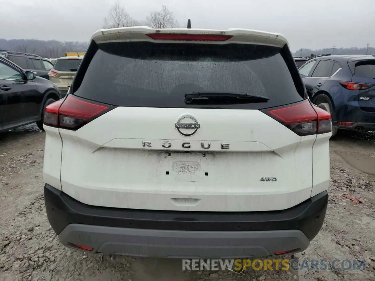 6 fotografías del automóvil dañado 5N1BT3AB9PC867189 NISSAN ROGUE 2023