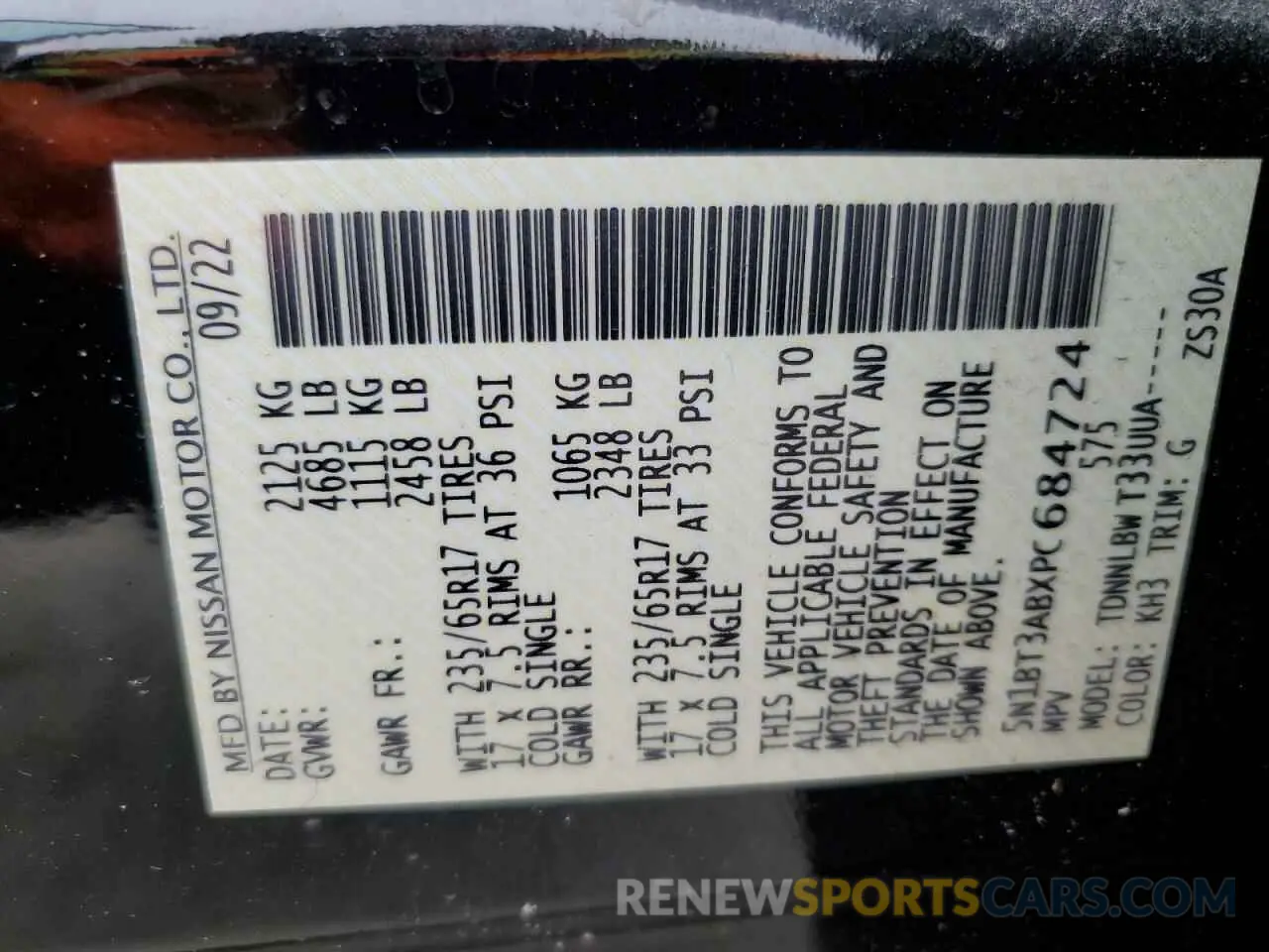 14 fotografías del automóvil dañado 5N1BT3ABXPC684724 NISSAN ROGUE 2023