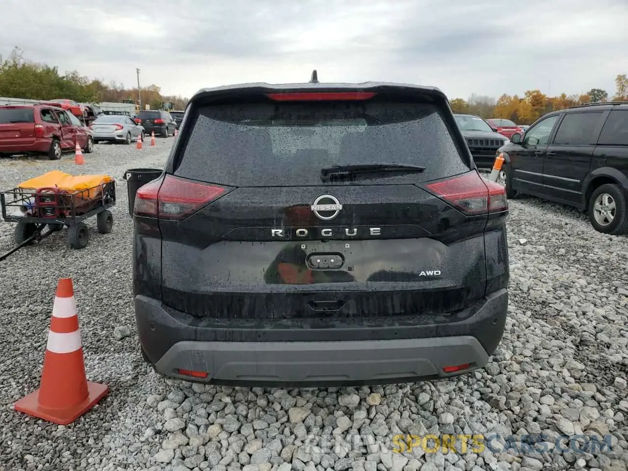6 fotografías del automóvil dañado 5N1BT3ABXPC883787 NISSAN ROGUE 2023