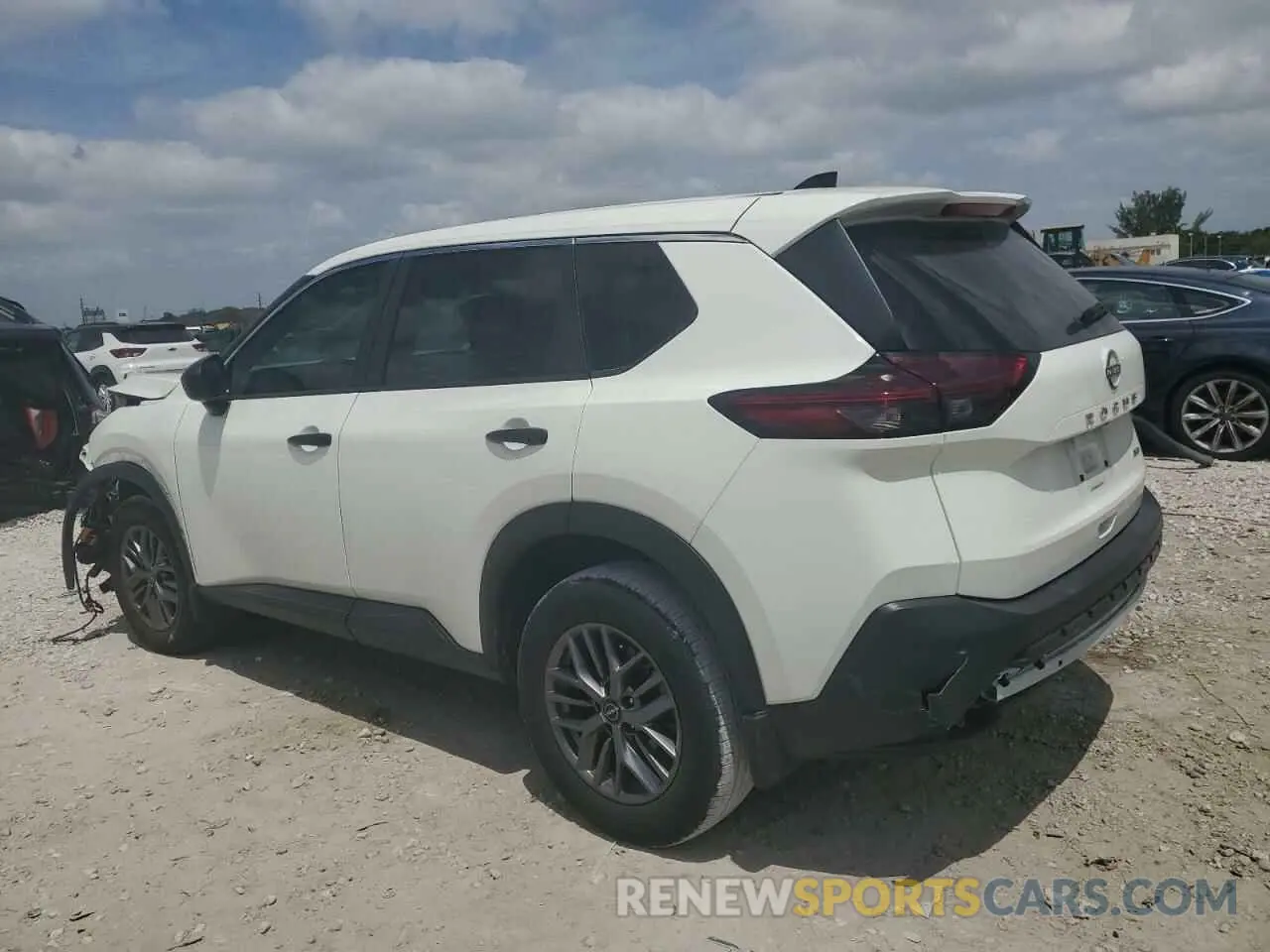 2 fotografías del automóvil dañado 5N1BT3ABXPC935306 NISSAN ROGUE 2023