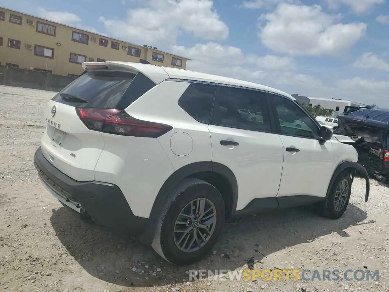 3 fotografías del automóvil dañado 5N1BT3ABXPC935306 NISSAN ROGUE 2023