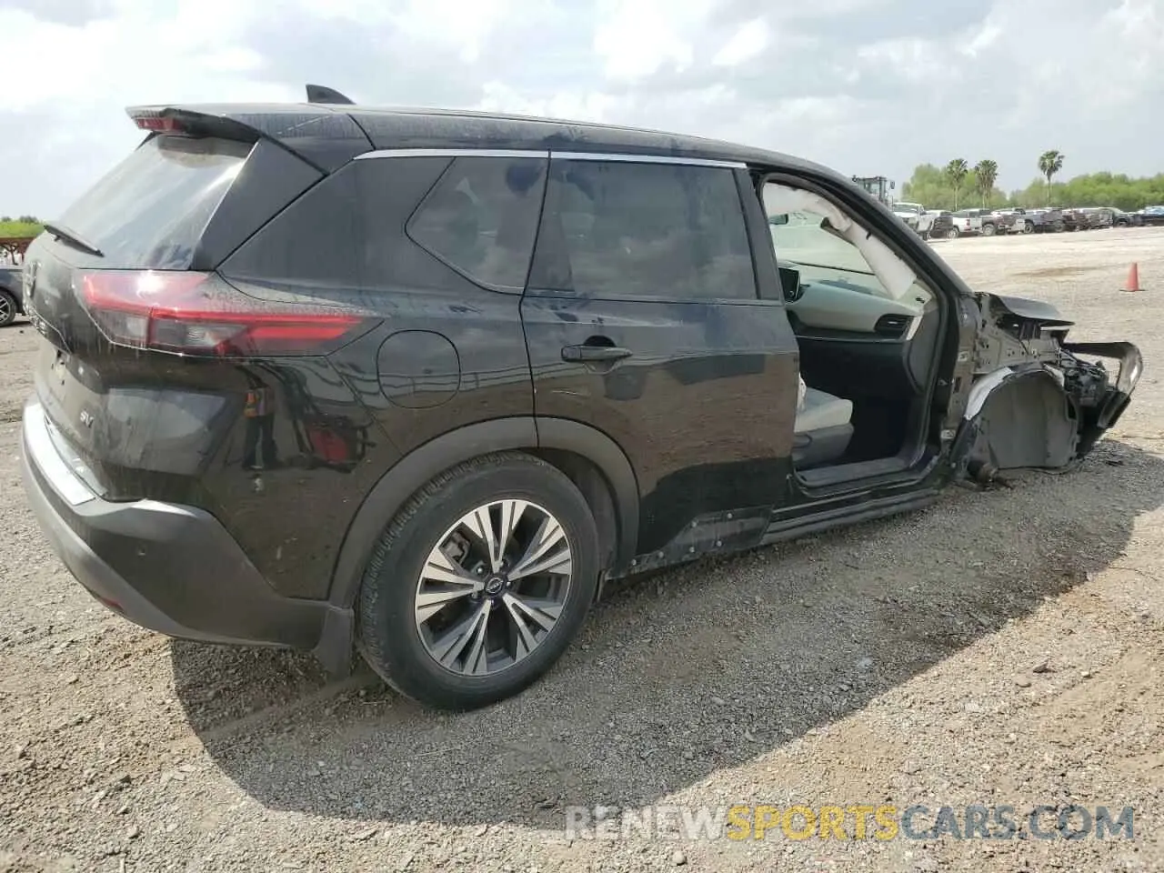 3 fotografías del automóvil dañado 5N1BT3BA0PC766774 NISSAN ROGUE 2023