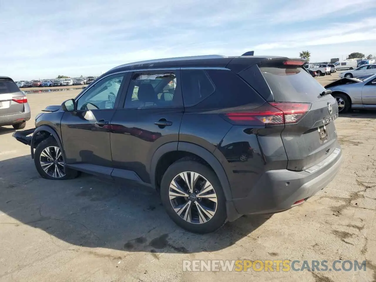 2 fotografías del automóvil dañado 5N1BT3BA0PC771795 NISSAN ROGUE 2023