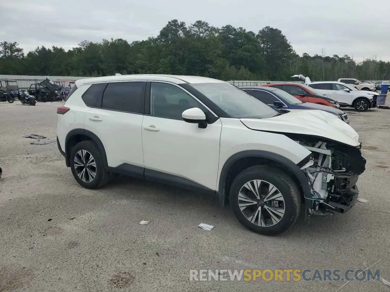 4 fotografías del automóvil dañado 5N1BT3BA0PC784918 NISSAN ROGUE 2023