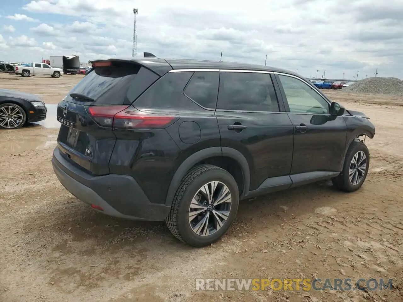 3 fotografías del automóvil dañado 5N1BT3BA0PC791285 NISSAN ROGUE 2023