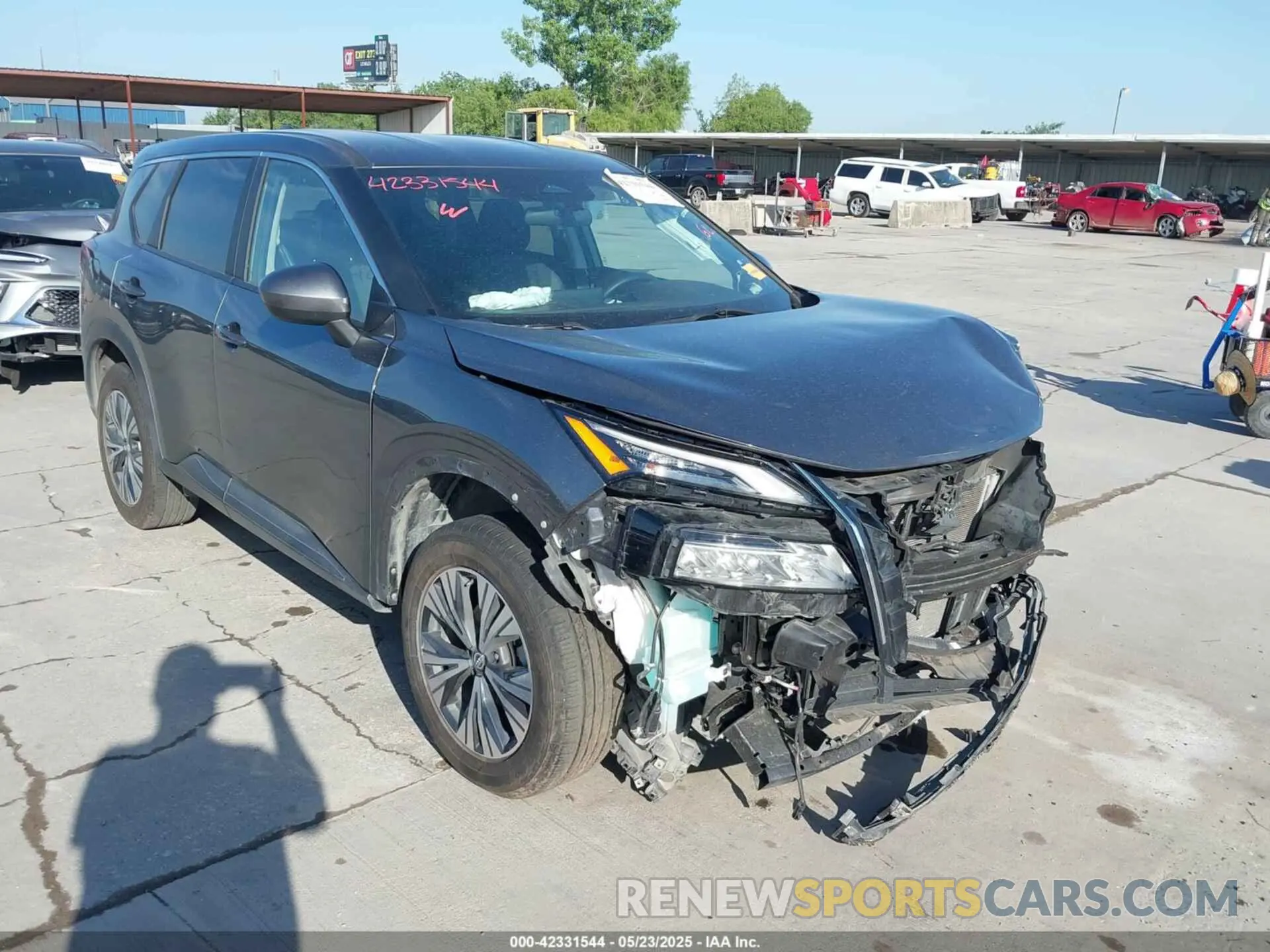 1 fotografías del automóvil dañado 5N1BT3BA0PC845555 NISSAN ROGUE 2023