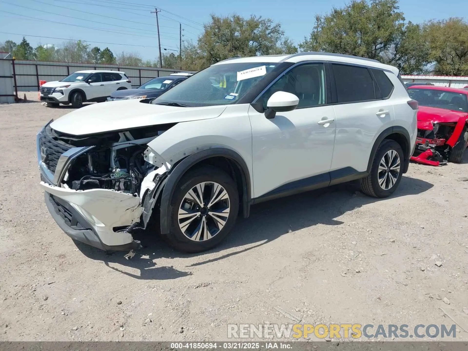 2 fotografías del automóvil dañado 5N1BT3BA0PC848097 NISSAN ROGUE 2023