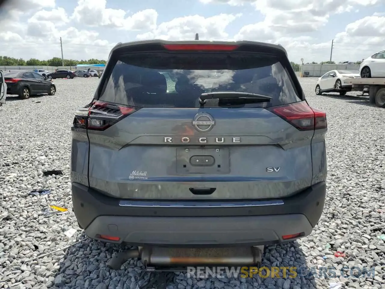 6 fotografías del automóvil dañado 5N1BT3BA0PC854756 NISSAN ROGUE 2023