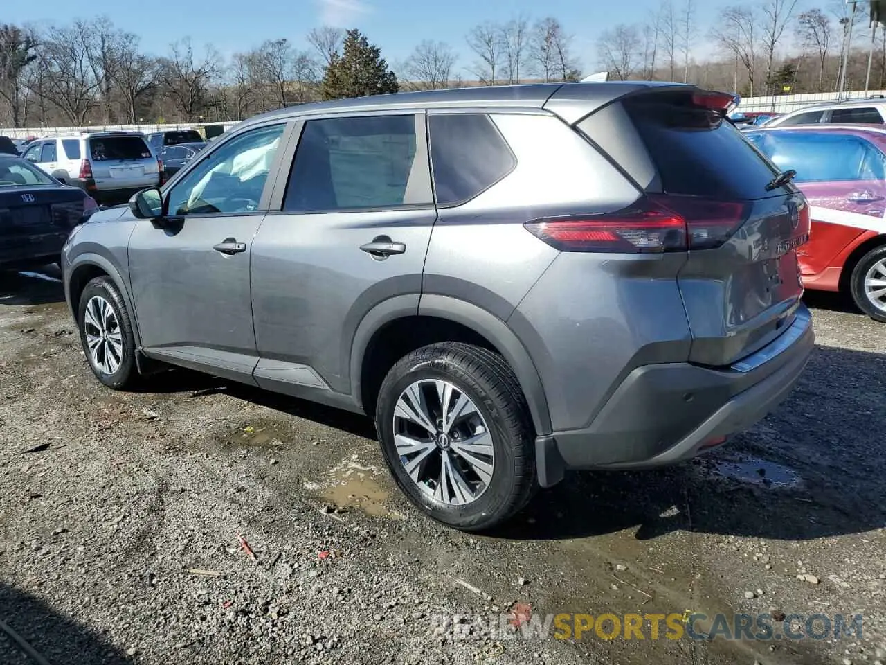 2 fotografías del automóvil dañado 5N1BT3BA1PC692880 NISSAN ROGUE 2023