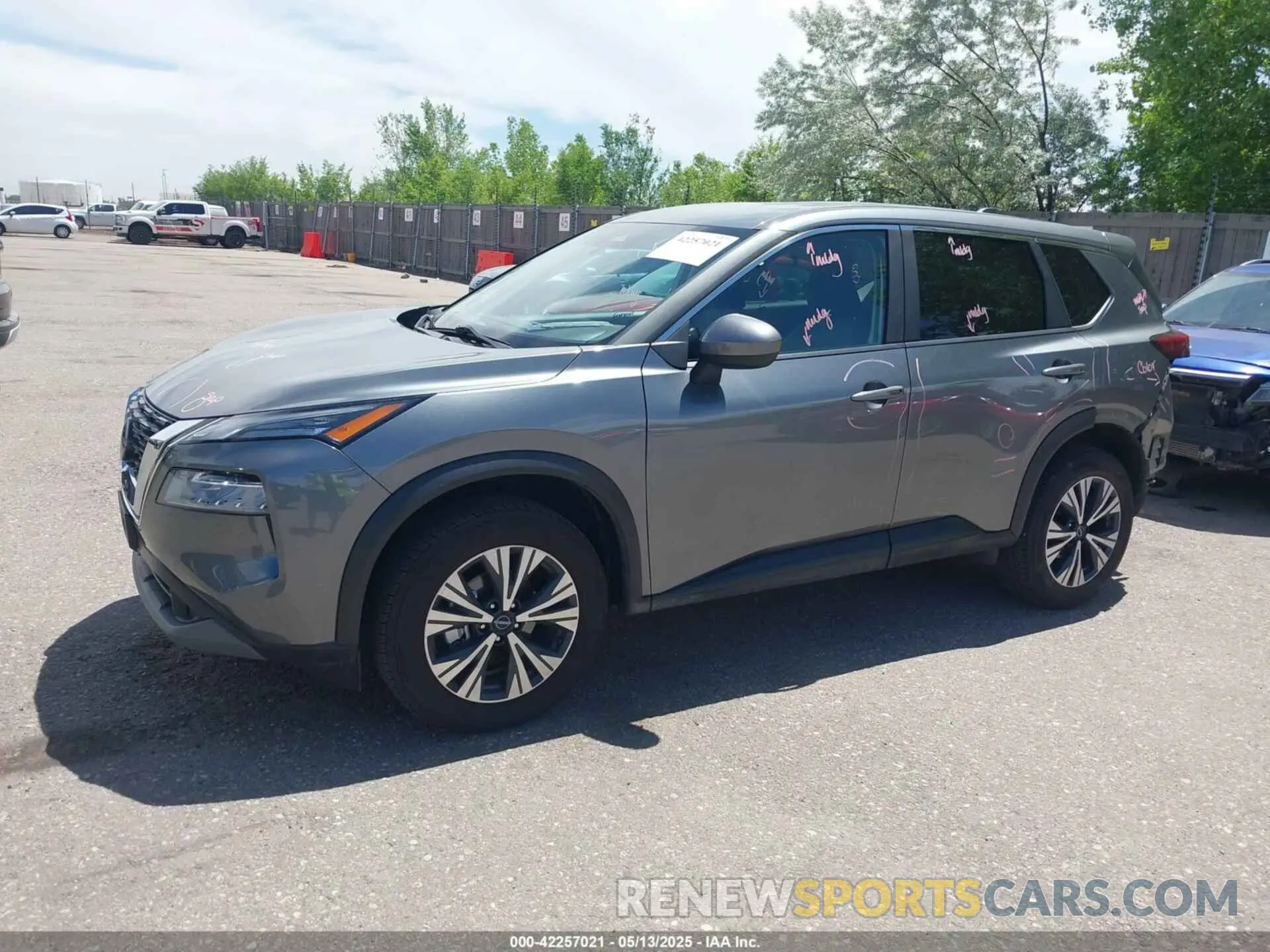 14 fotografías del automóvil dañado 5N1BT3BA1PC838372 NISSAN ROGUE 2023