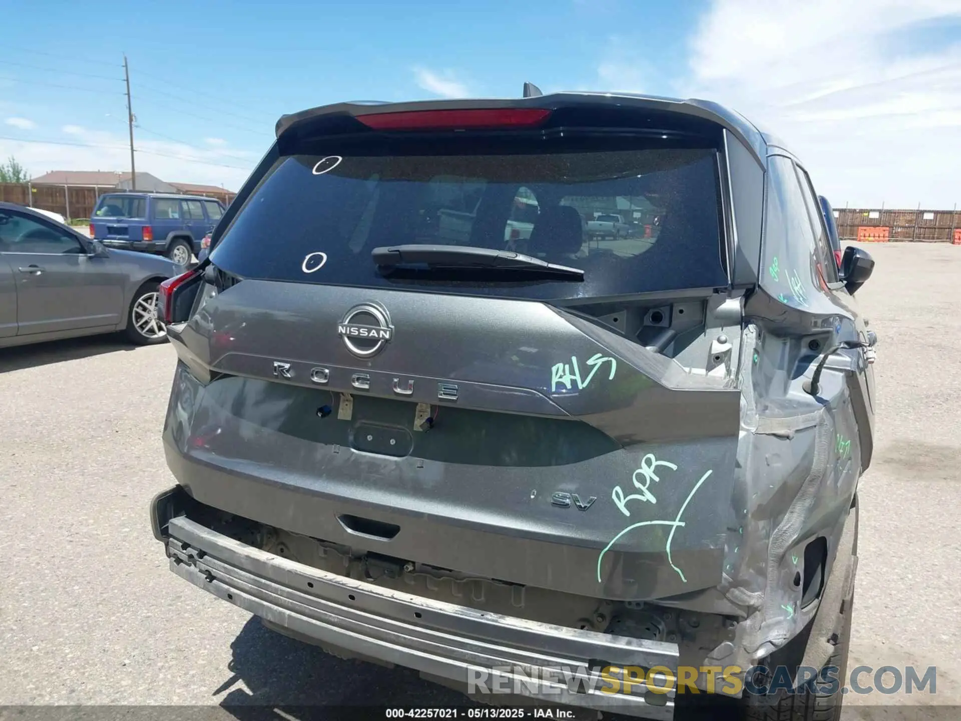 16 fotografías del automóvil dañado 5N1BT3BA1PC838372 NISSAN ROGUE 2023